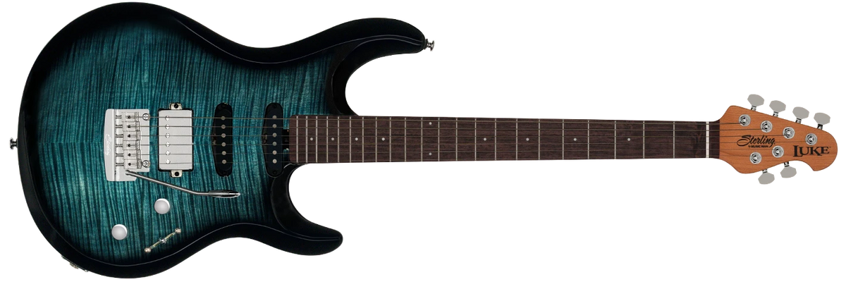 Sterling by Music Man Luke HSS : Luke HSSBLUE