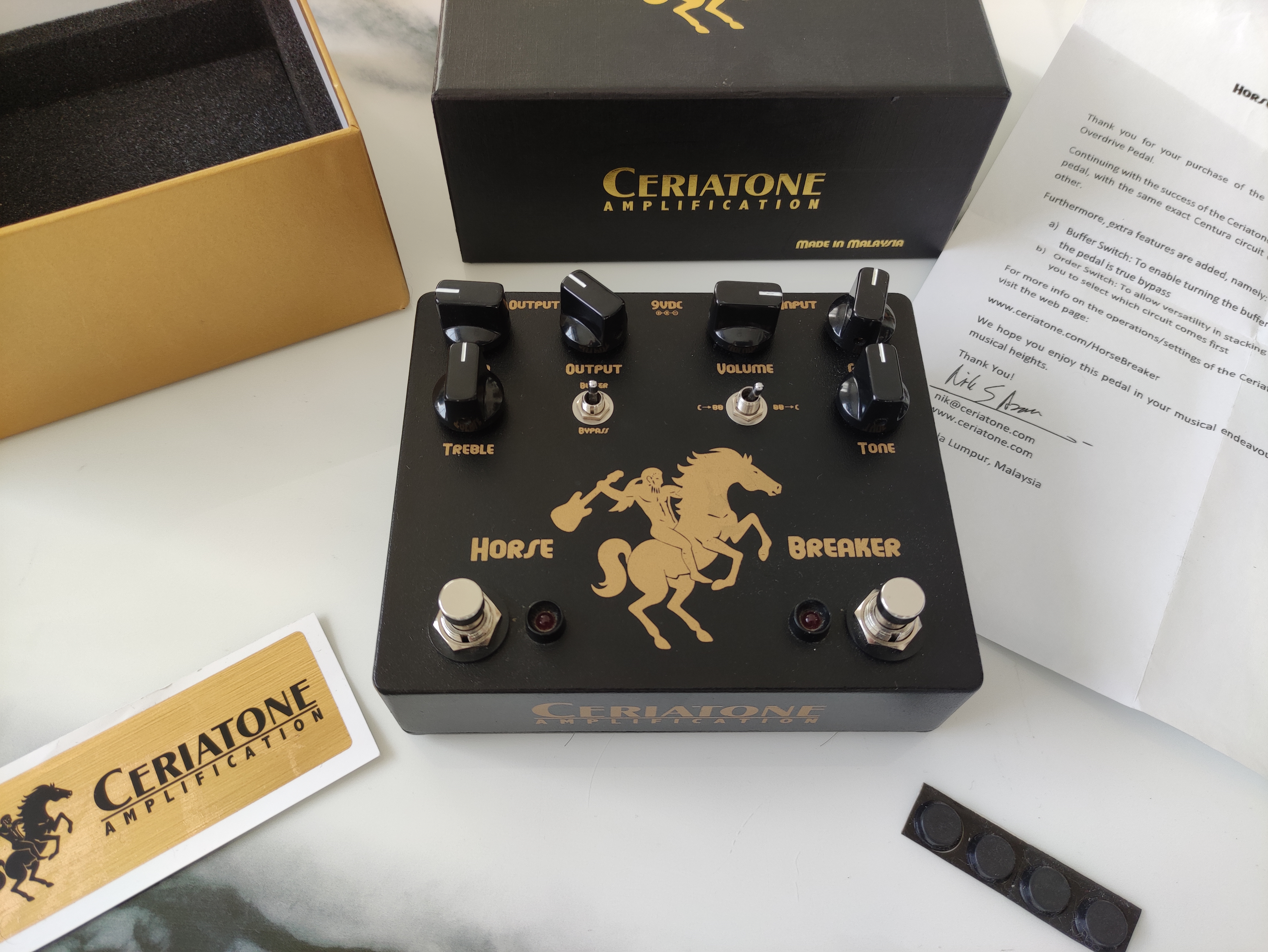 Ceriatone Horse Breaker (Klon Centaur + BluesBreaker)