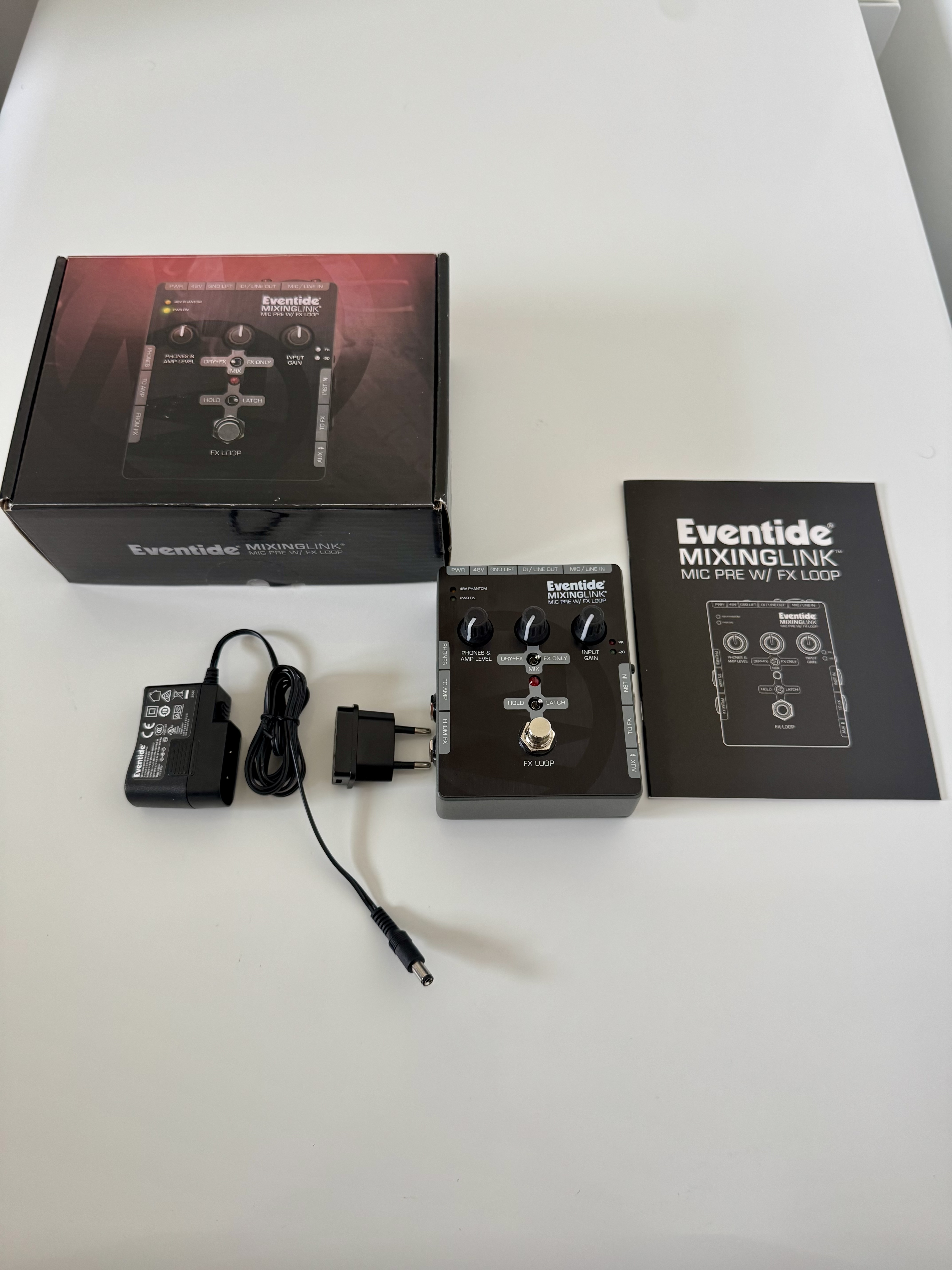 Vends Eventide Mixing Link Mic Preamp
