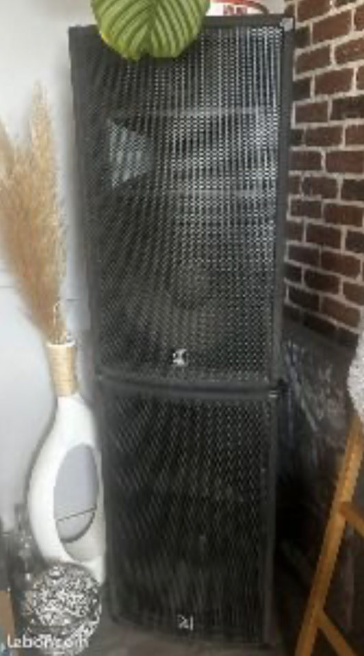 Enceintes X2 A15 300w rms + ampli cx-850 Audiophony