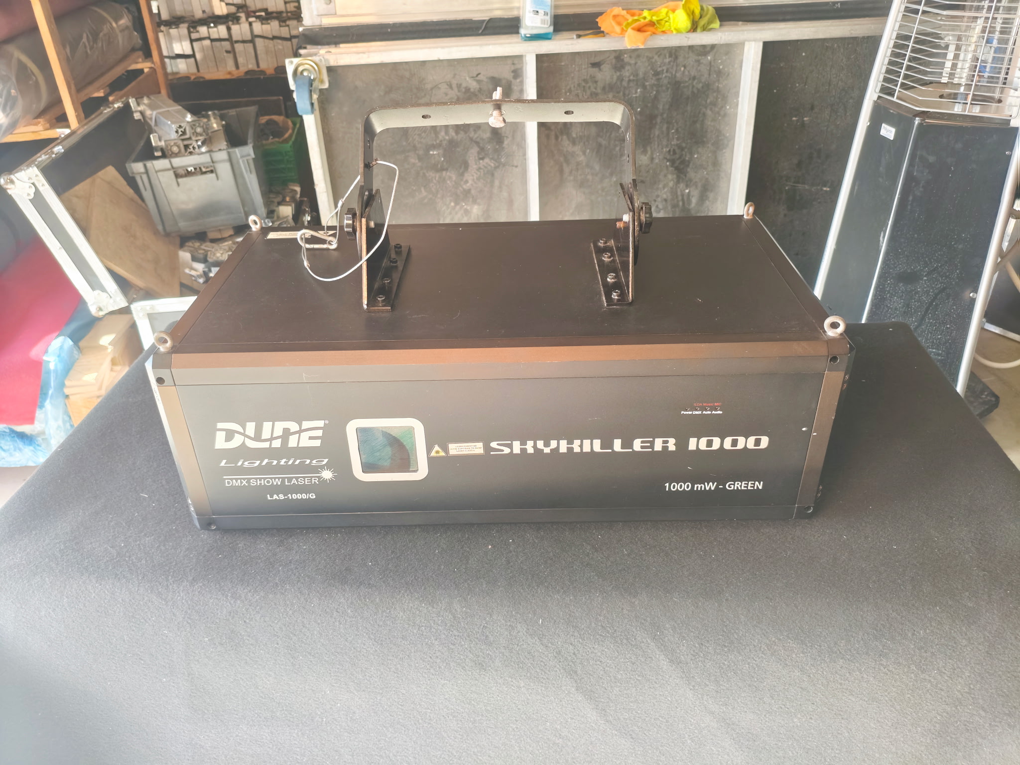 LASER 1000 MW Vert dans son flight 