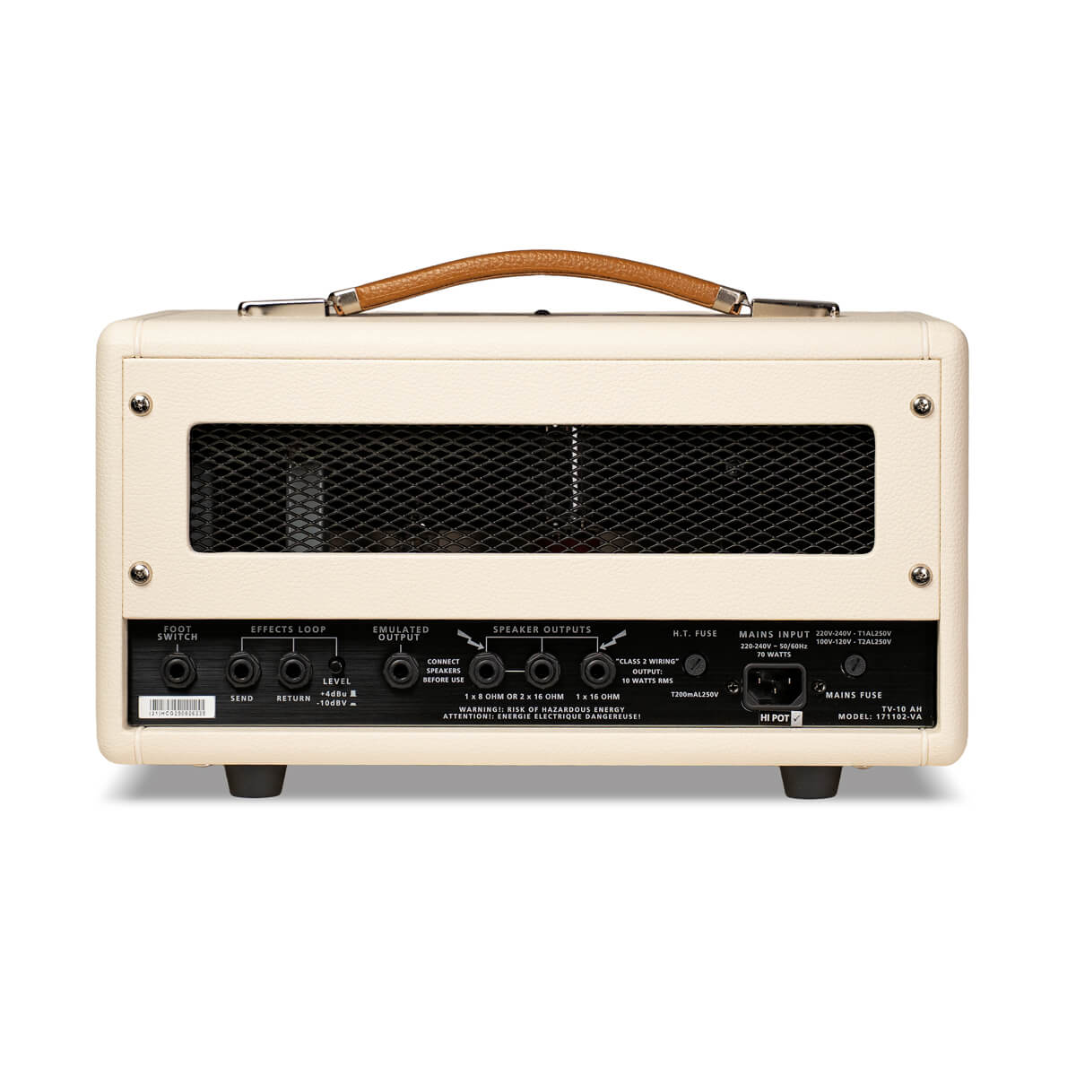 Blackstar Amplification TV-10A H : TV-10 AHREAR