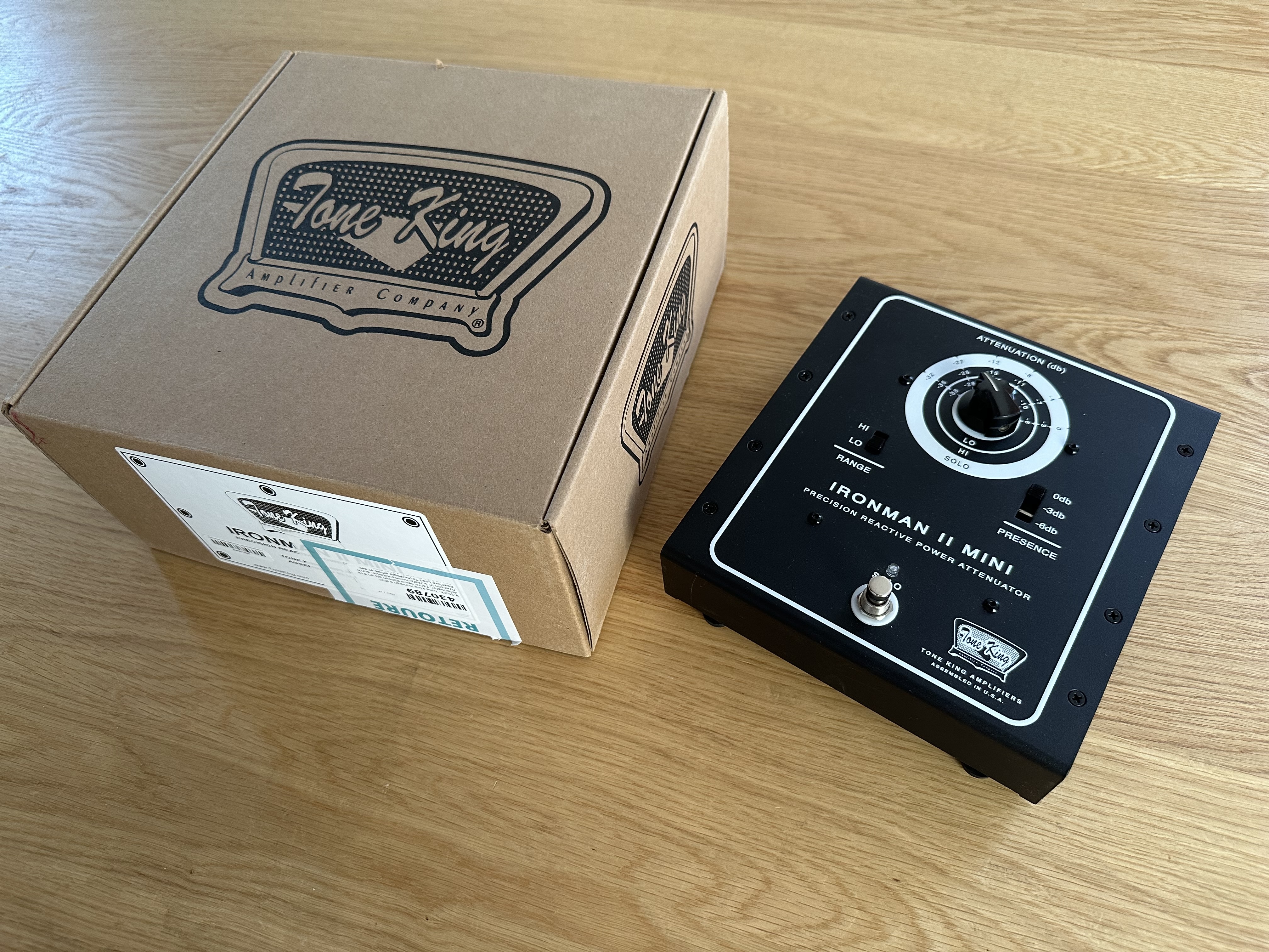 Vends Tone King Ironman II Mini 