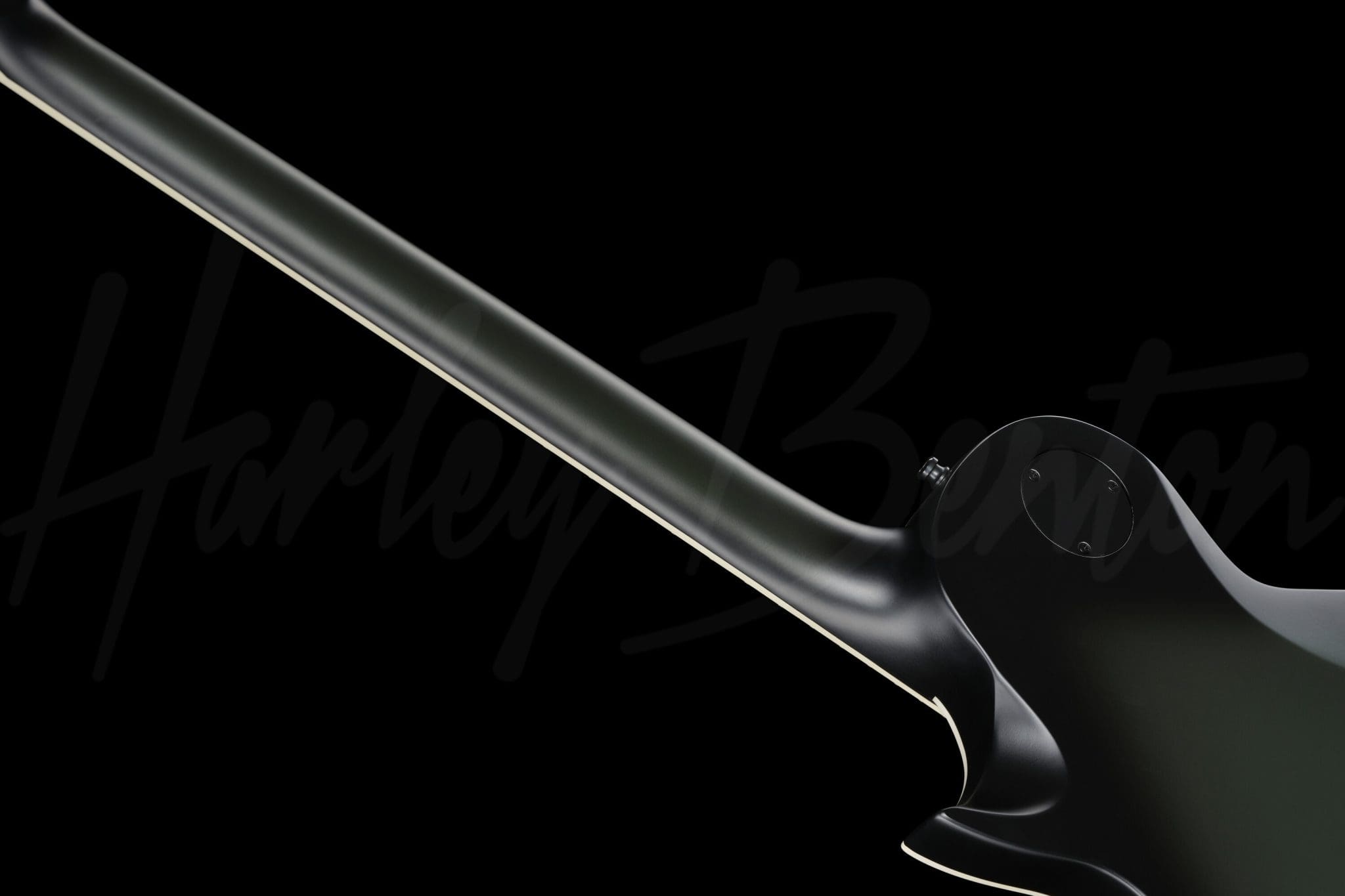 Harley Benton SC-Custom III Baritone : SC-Custom III BaritoneBackNeck