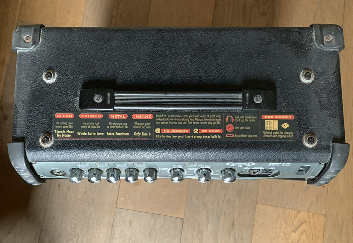 Ampli Line6 Spider II-3