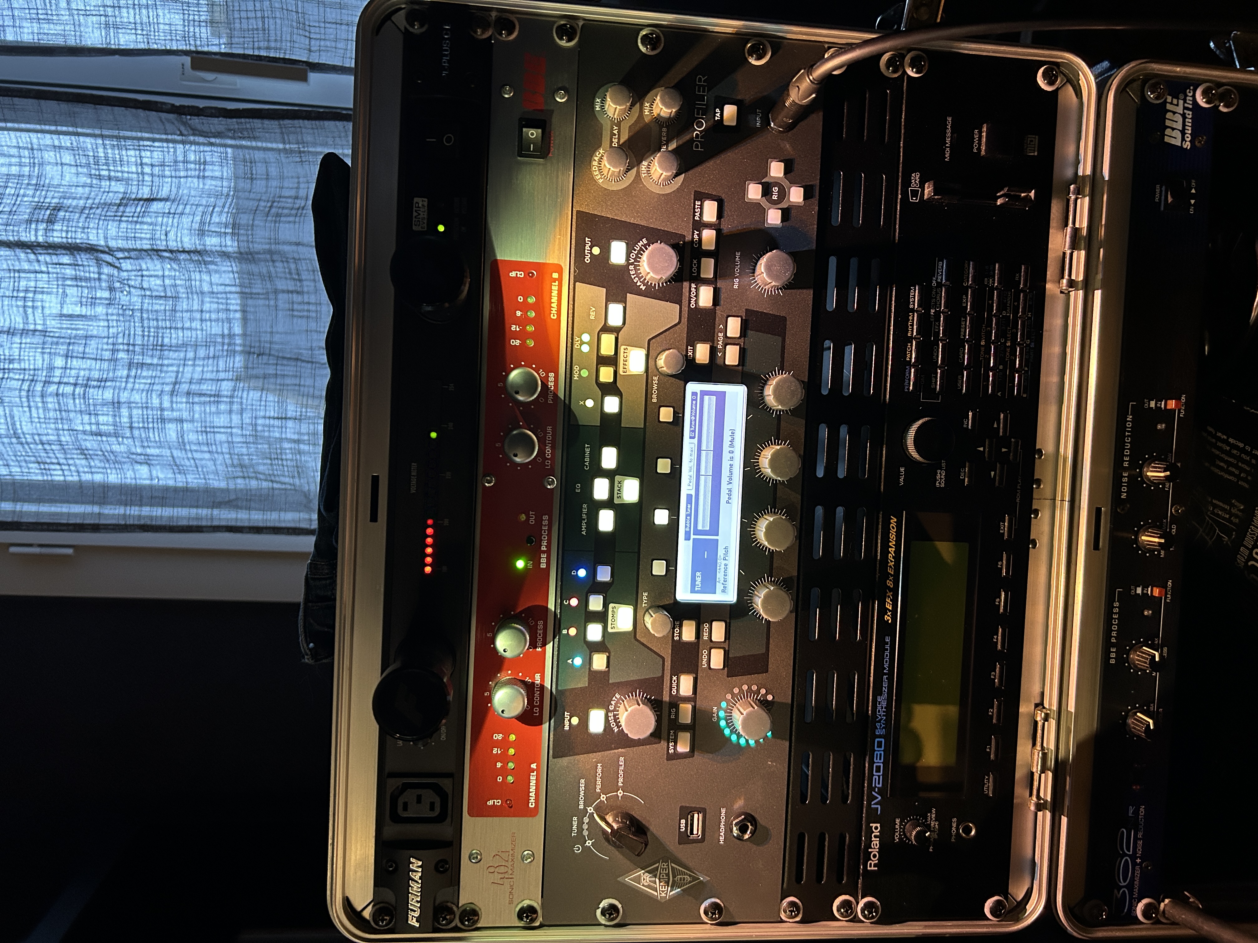 Kemper Rack avec de nombreux profils (STL Josh Middleton, Tue Madsen, ...fournis avec la clé USB des profils