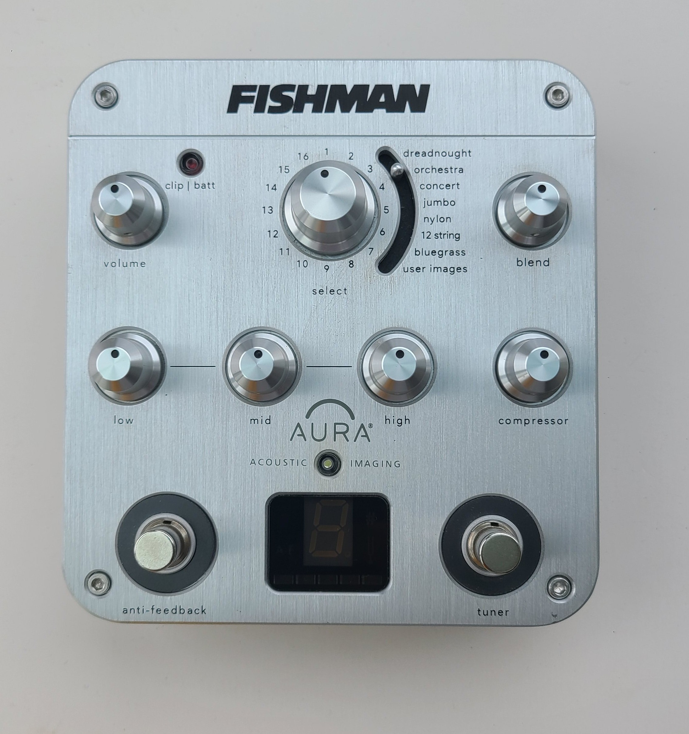 Préampli acoustique FISHMAN Aura Spectrum DI