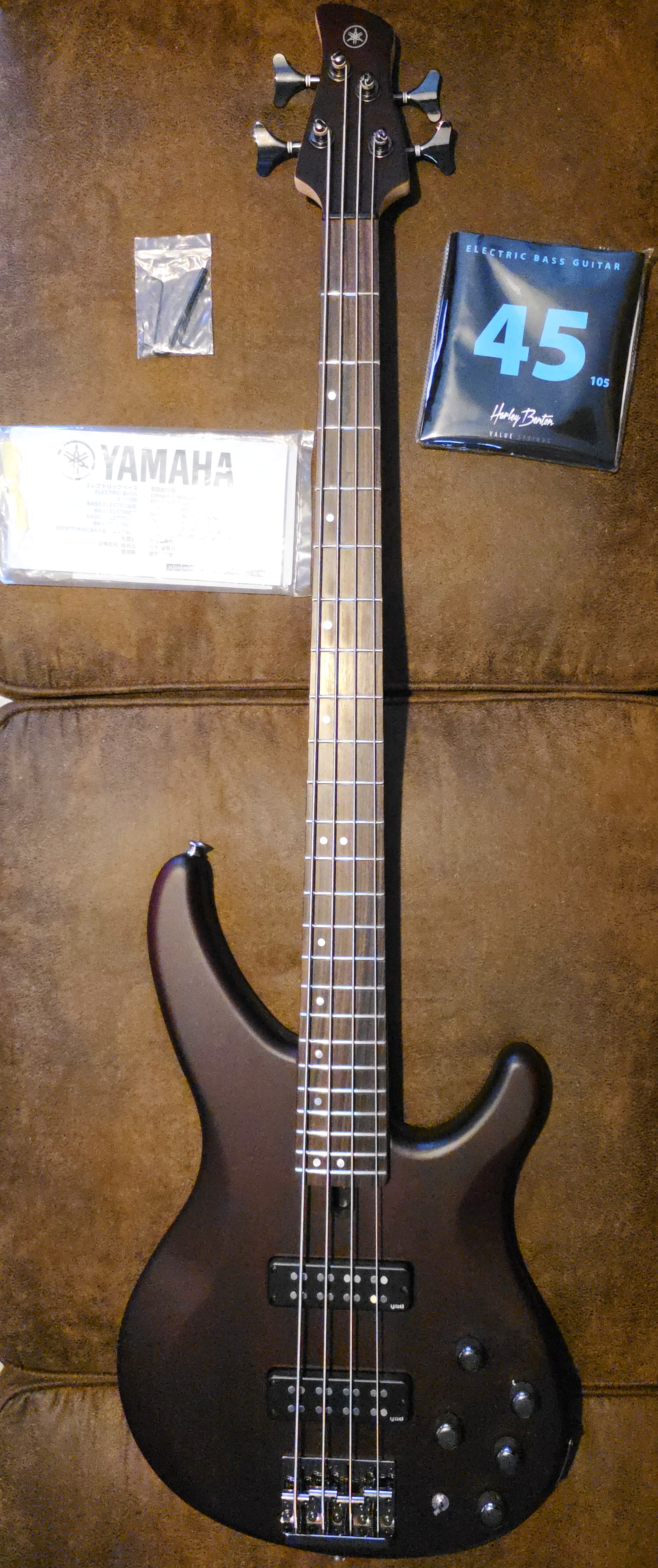 Basse Yamaha TRBX504 Translucent Brown