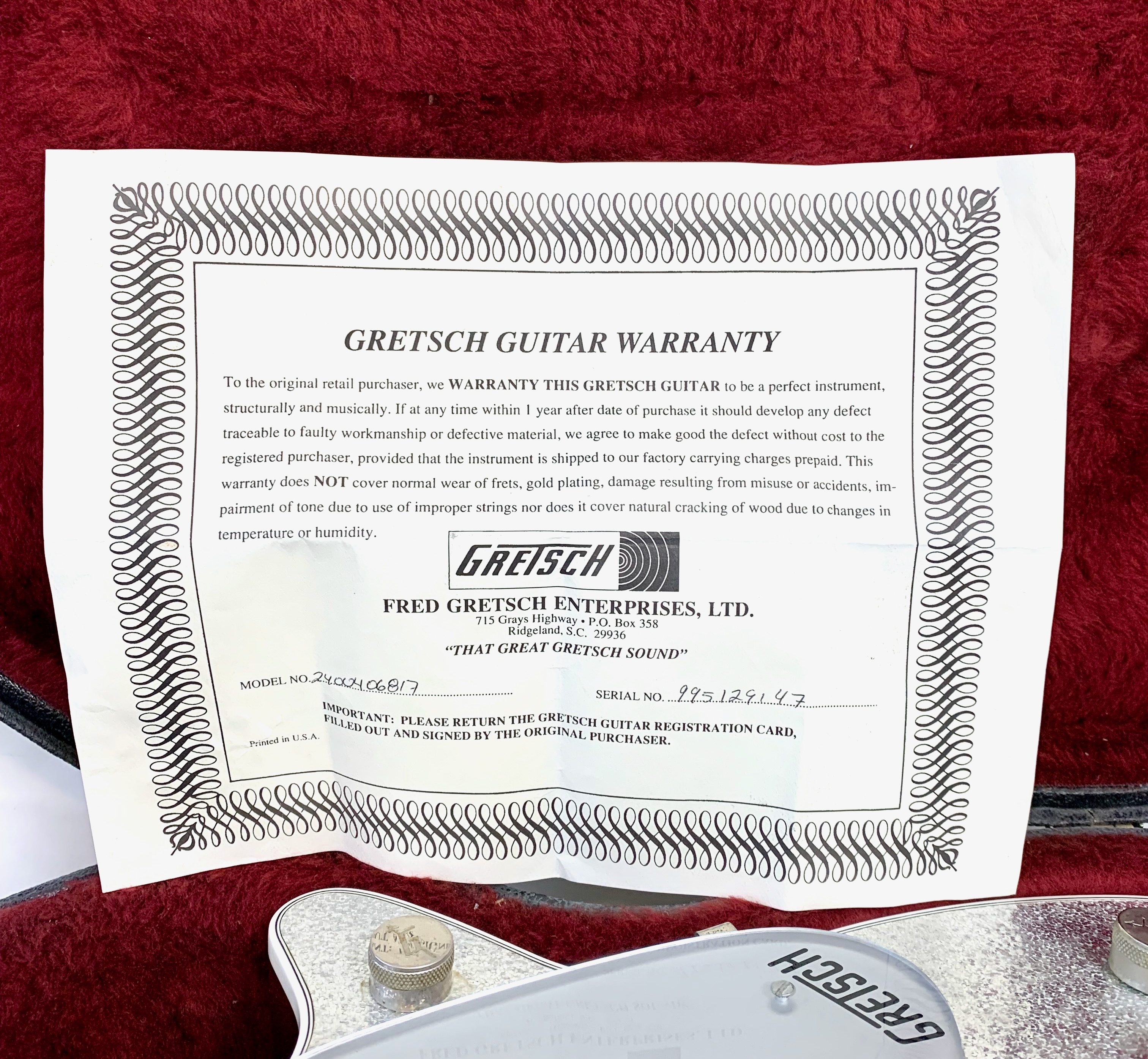 Gretsch G6129T-1957 Silver Jet (84486)