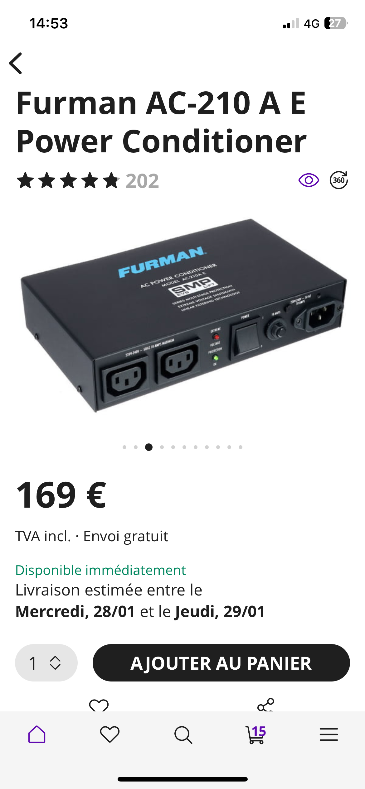 Conditionneur Furman neuf 