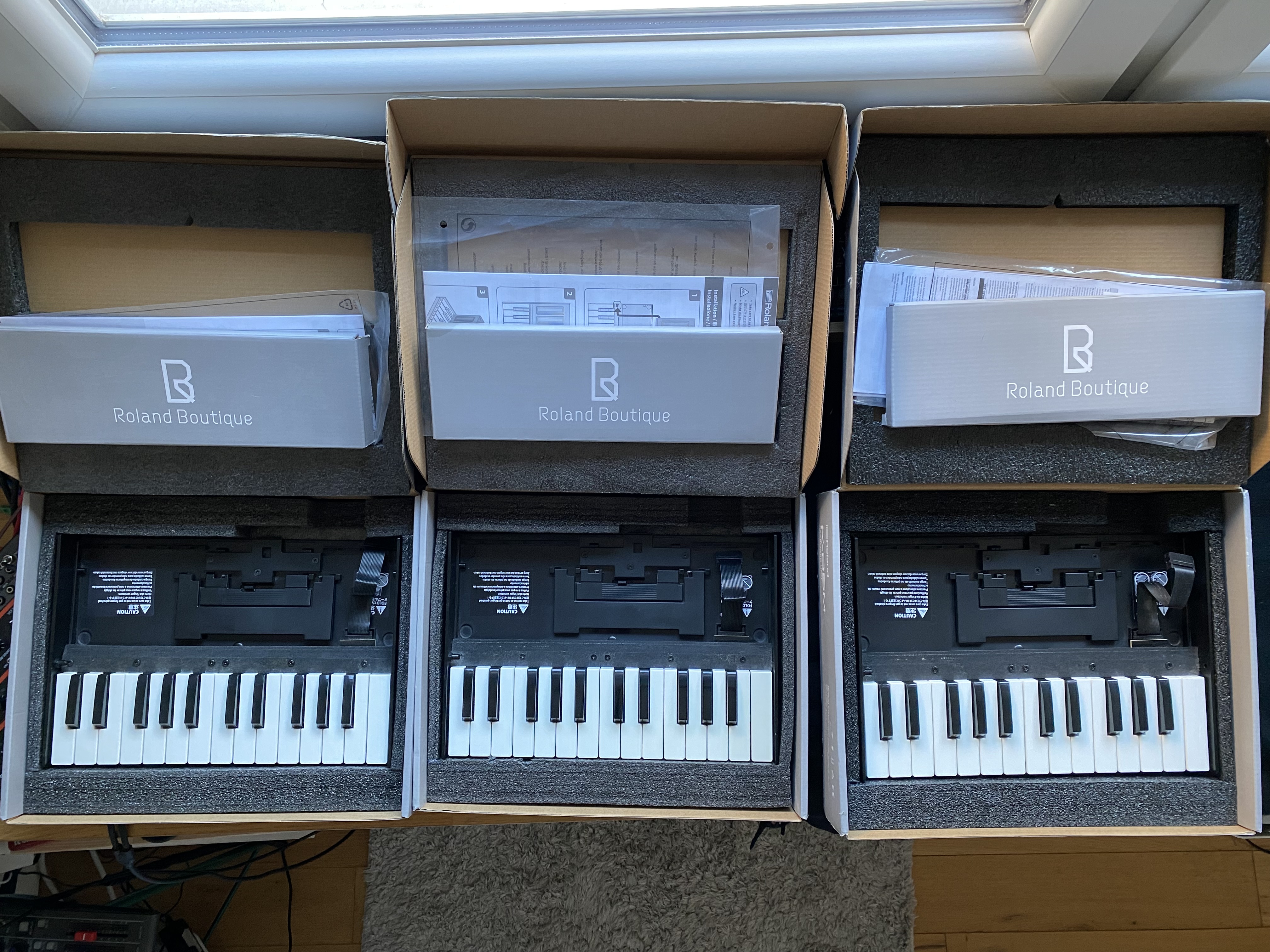 Vends Roland Boutique K-25M (x3)