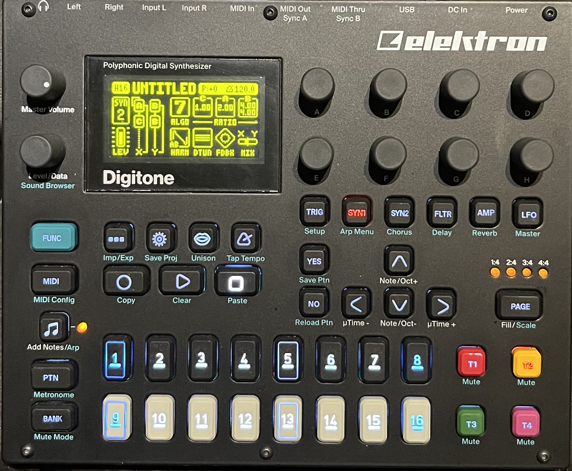 Vends Elektron Digitone