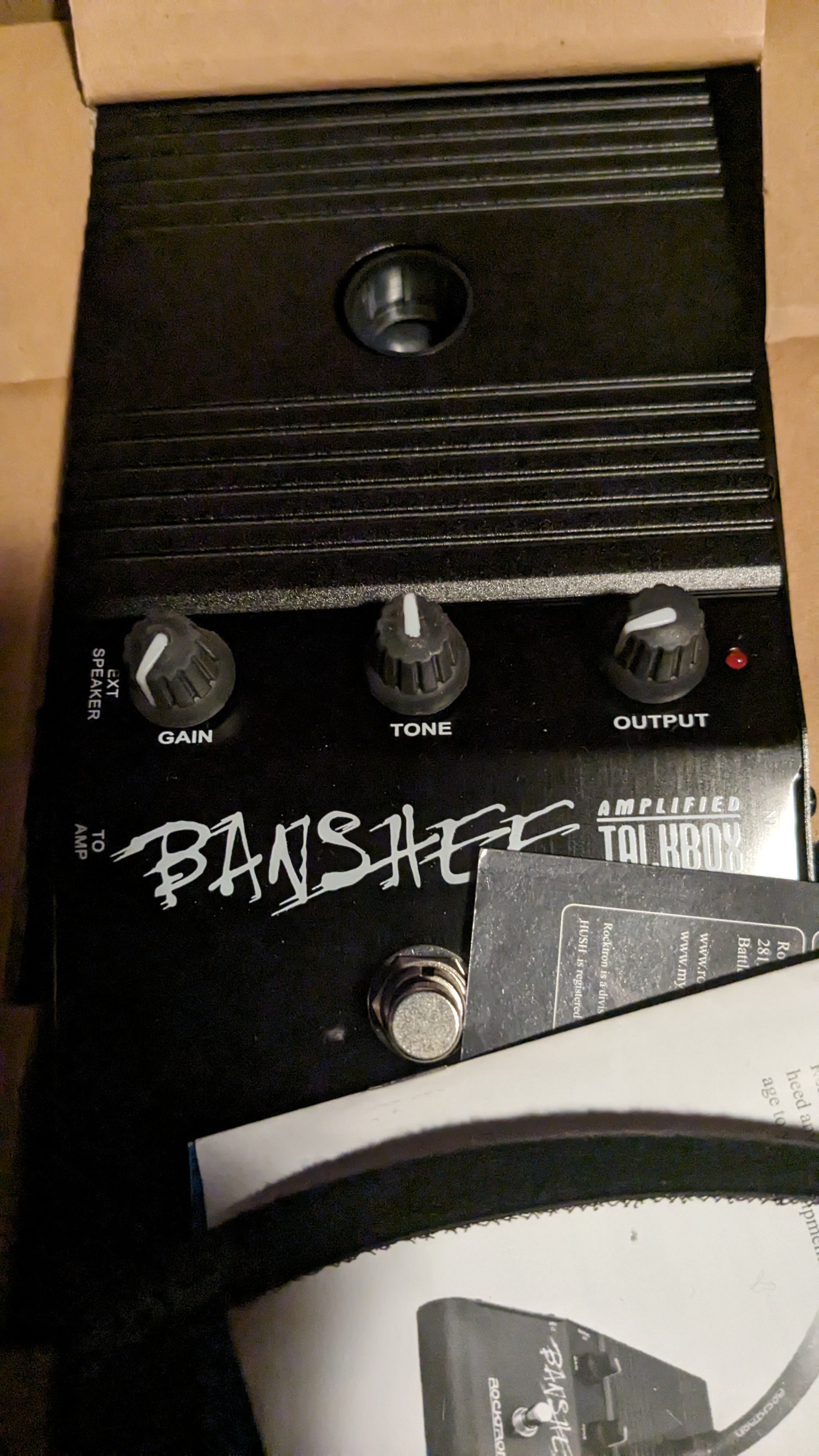 Vends Rocktron Banshee Talkbox comme neuve