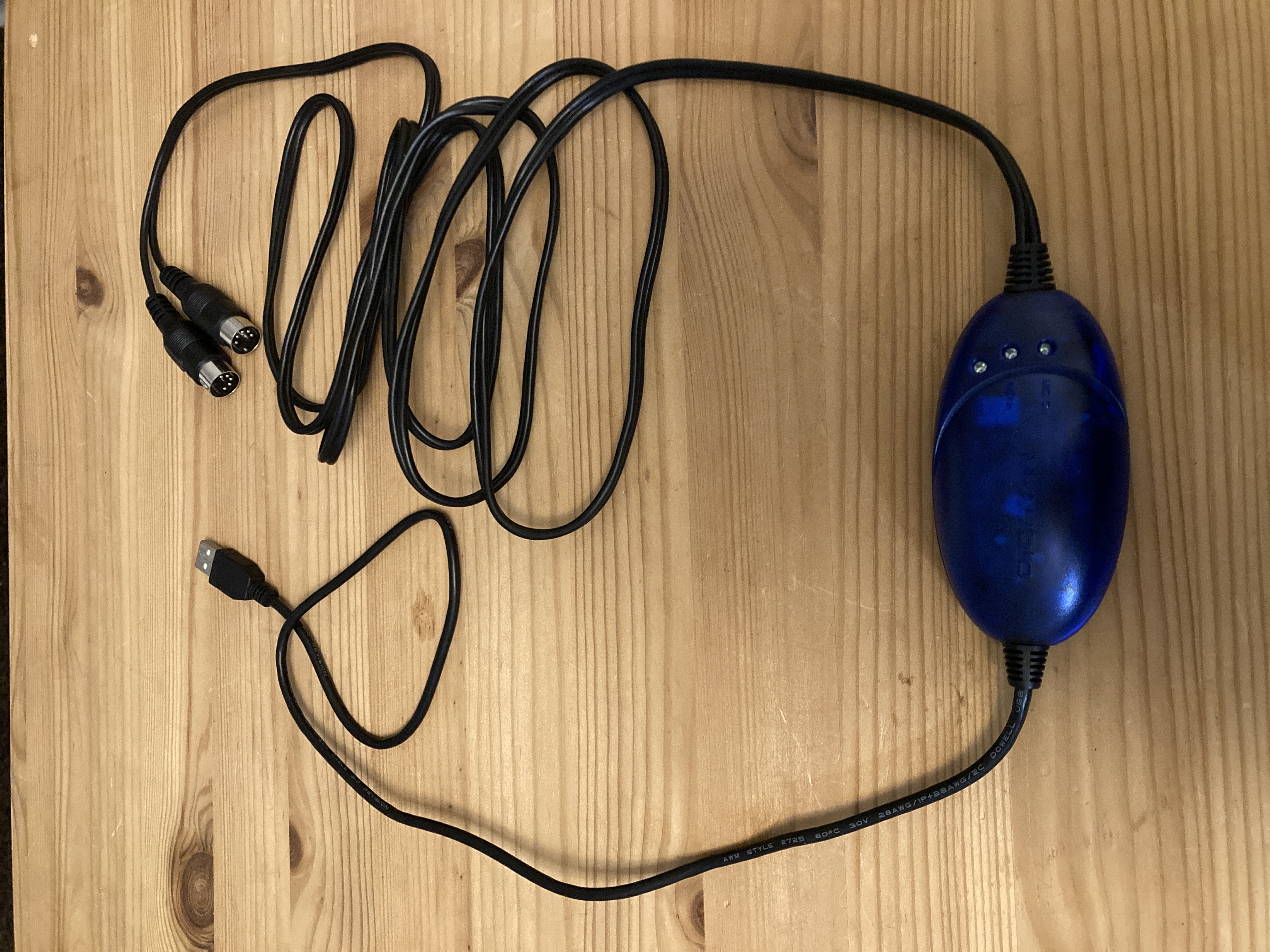 Vends p-audio midisport uno 