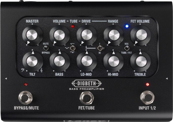 DB-EAST Pre Nathan East Digbeth Bass Preamp Pedal DB-EAST Pre Nathan East Digbeth Bass Preamp Pedal