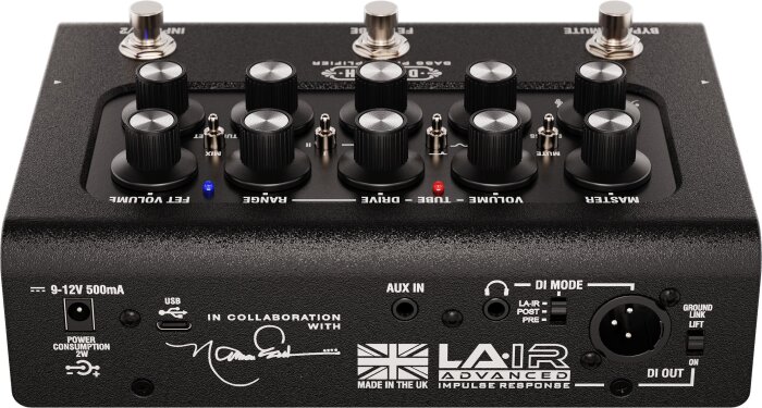 DB-EAST Pre Nathan East Digbeth Bass Preamp PedalREAR DB-EAST Pre Nathan East Digbeth Bass Preamp PedalREAR