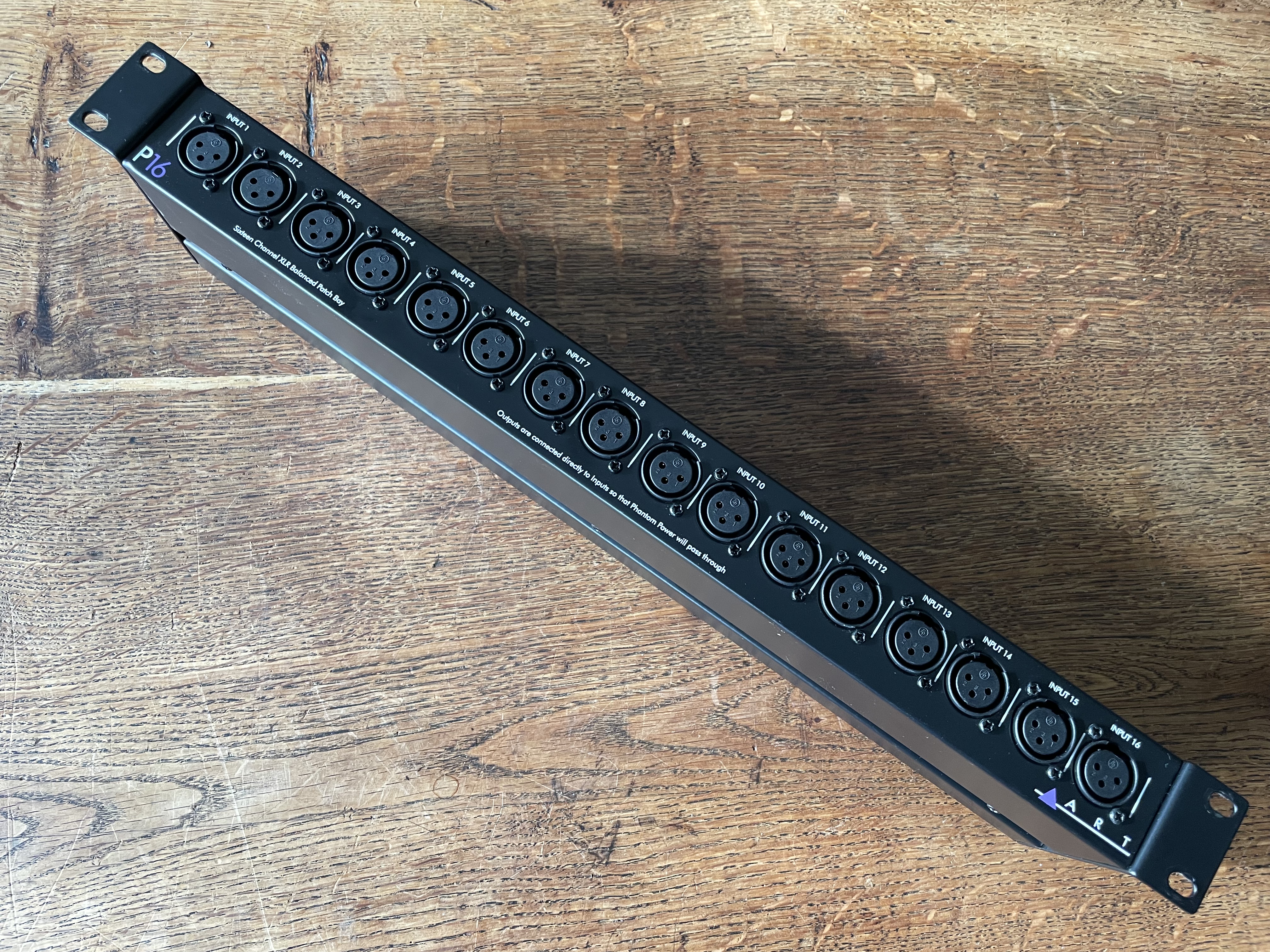 Vends patchbay XLR Art P16