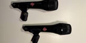 Vends deux Neumann KMS 105 - Parfait était avec pochette et pince