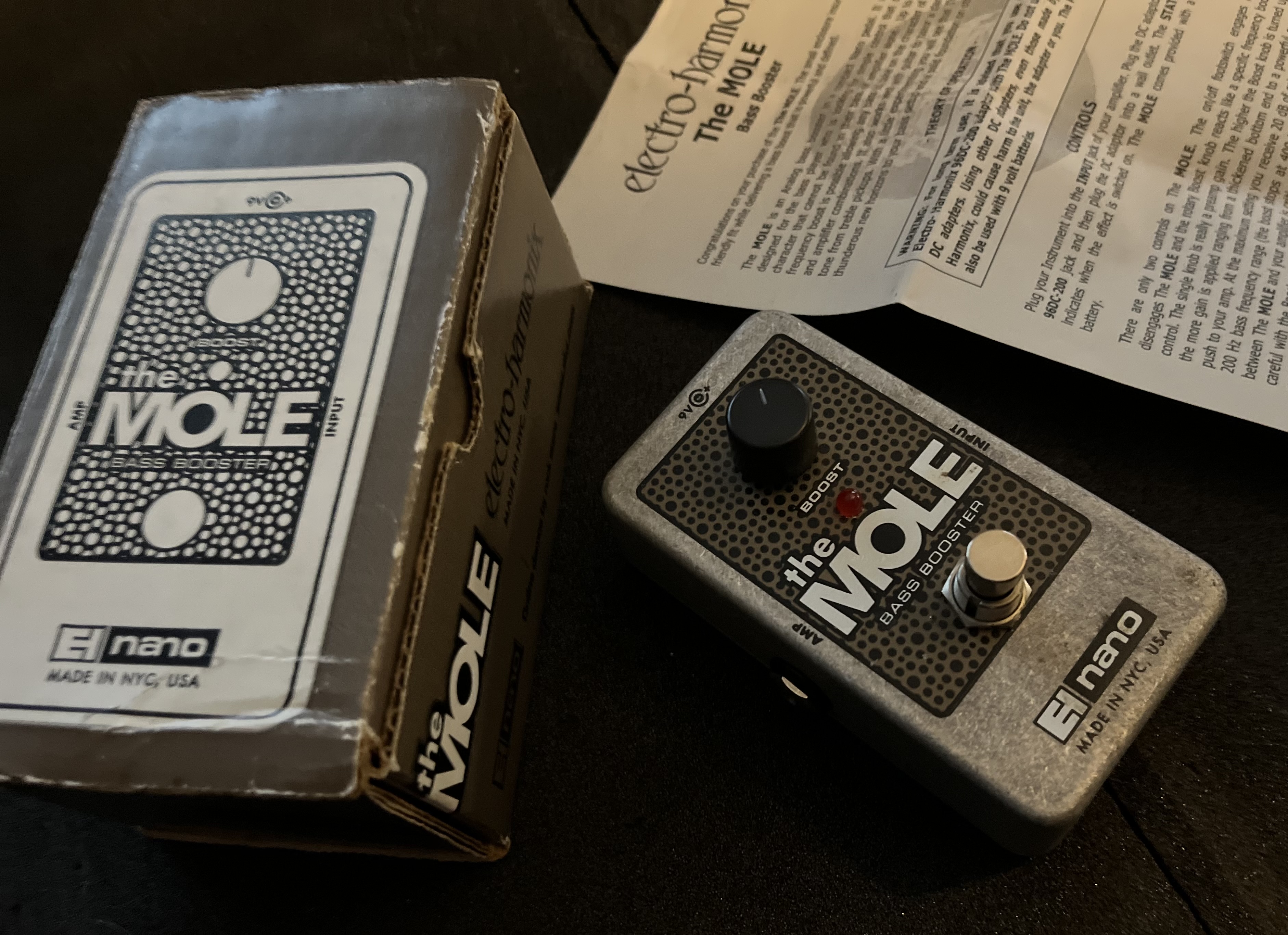 A vendre : Electro-Harmonix The Mole Nano
