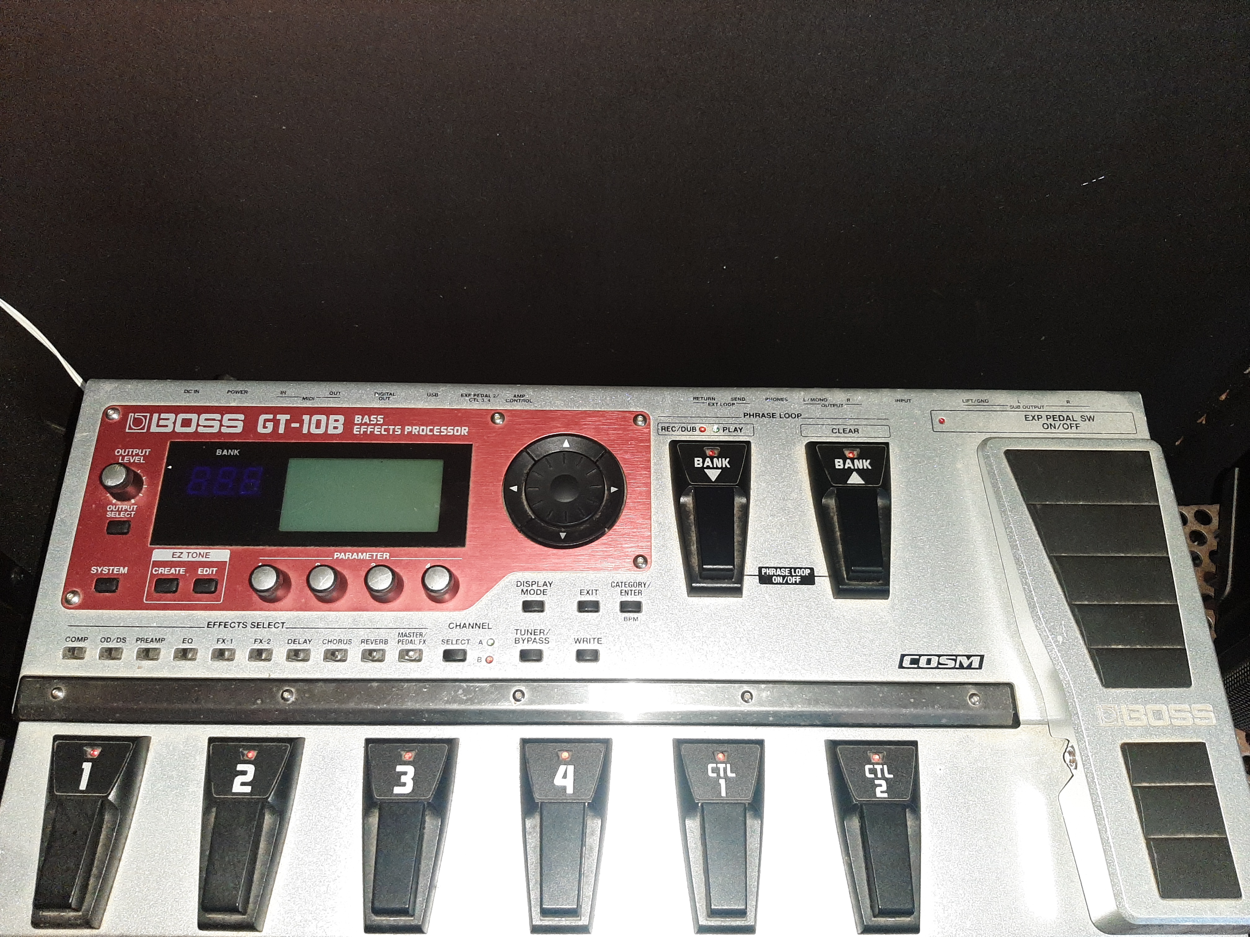 VEND Multieffects Boss GT10b