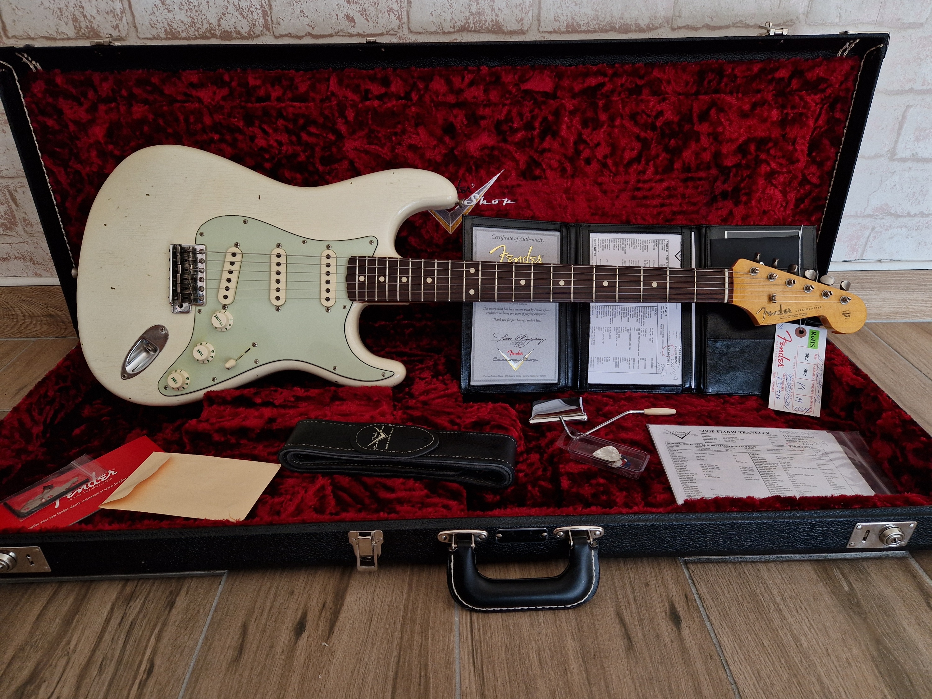 Fender Stratocaster 62 Journeyman Custom Shop
