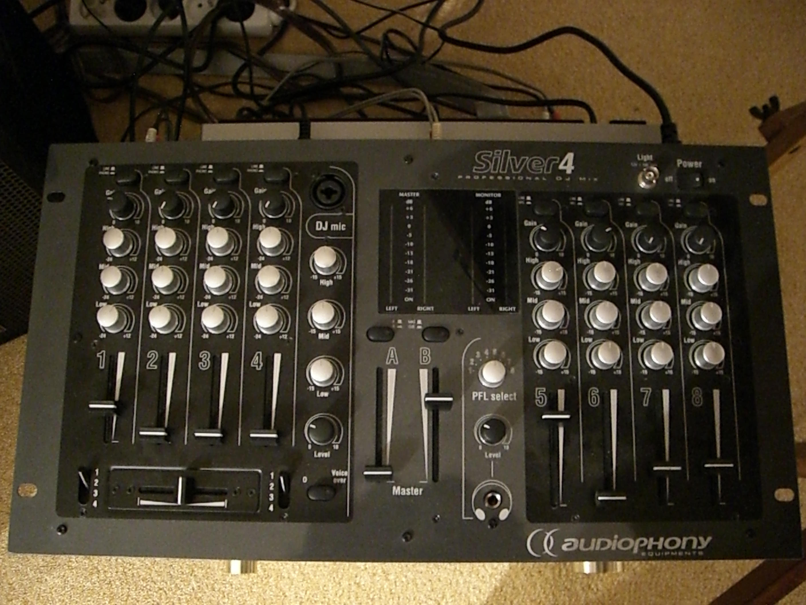 Table de mixage Audiophony Silver 4 Black 