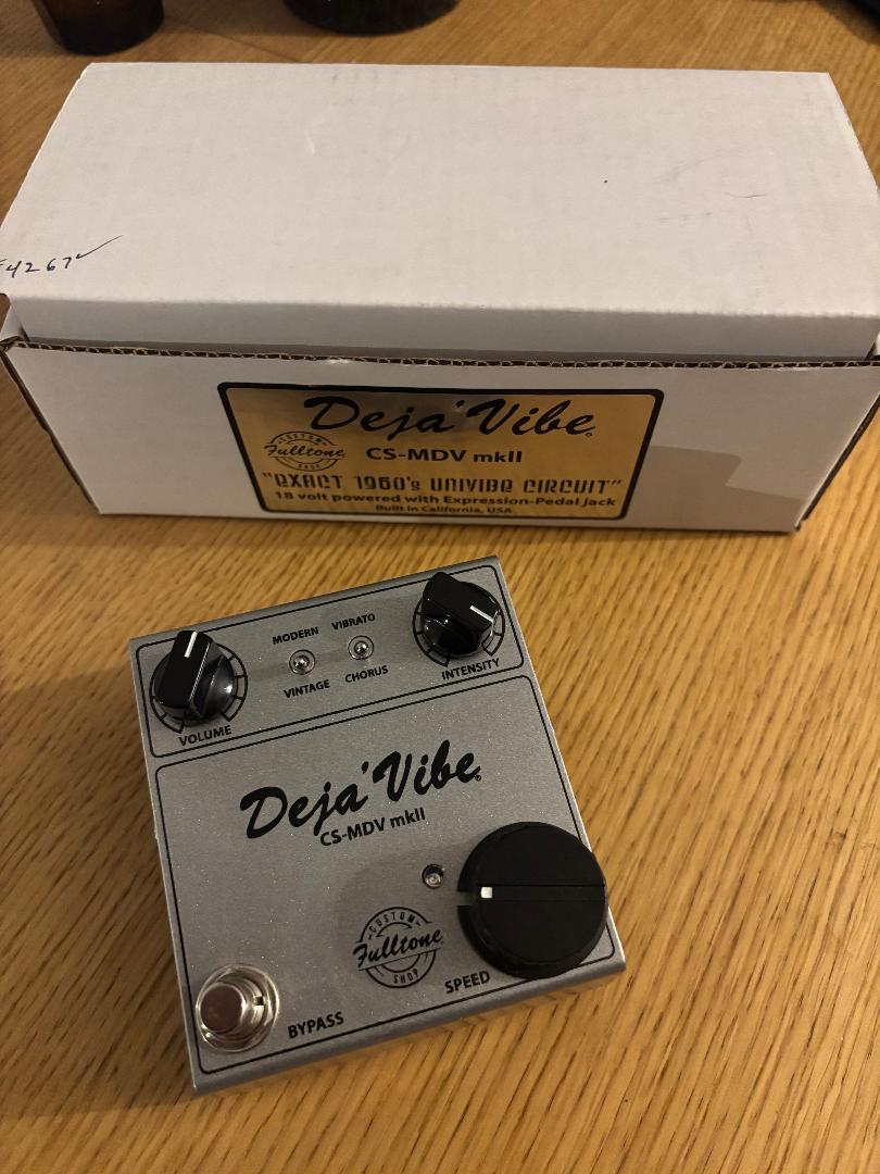 Fulltone Custom Shop Mini DejáVibe CS-MDV MKII (35899)