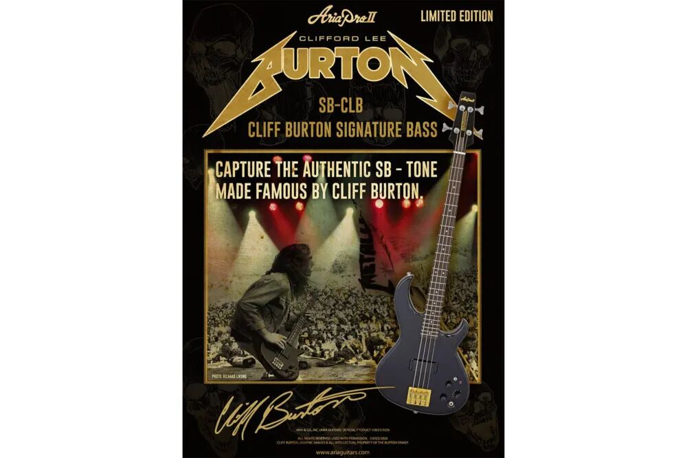 Cliff Burton Signature SB-CLBPanflet