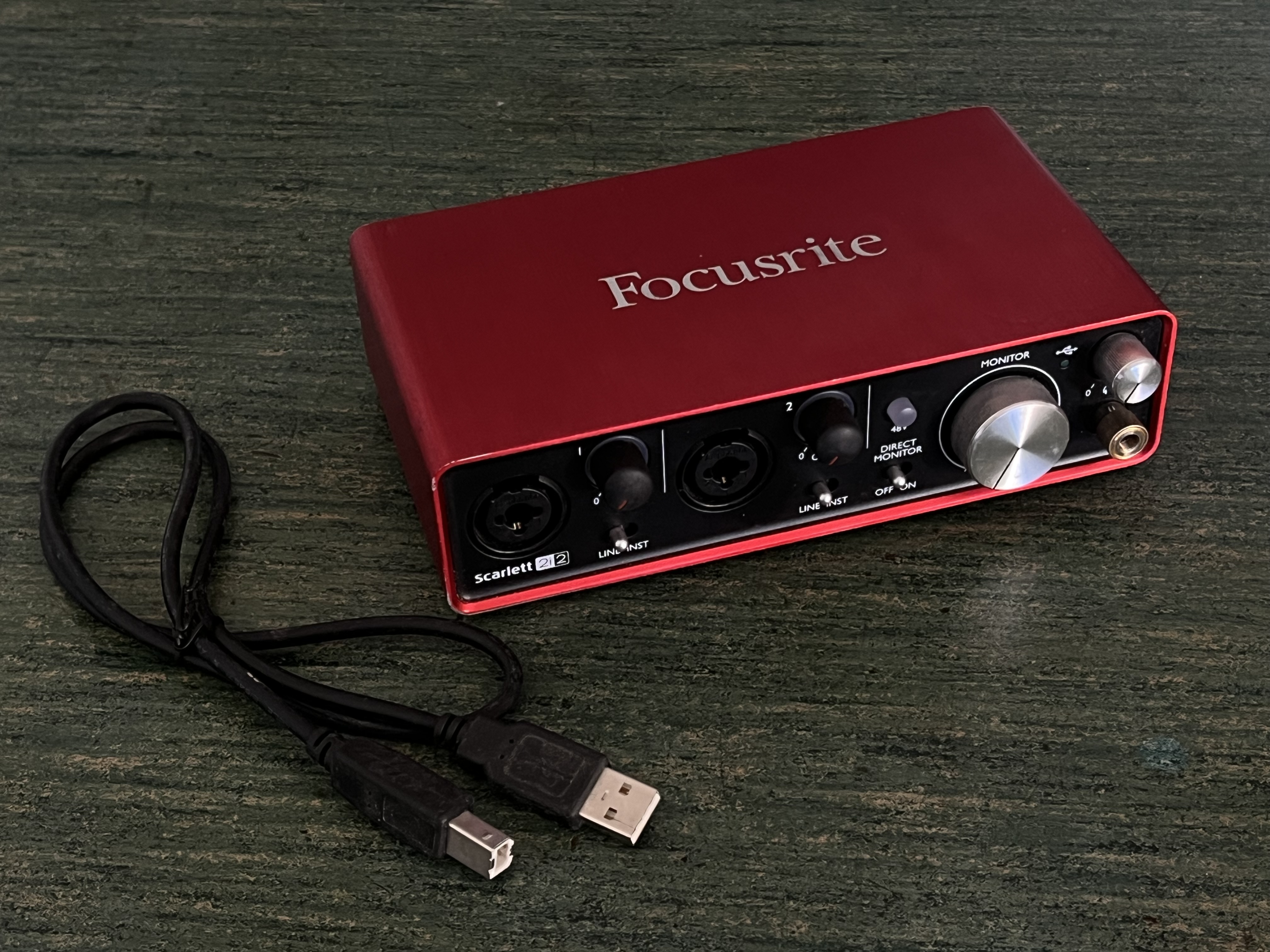 Interface audio Focusrite 2i2 gen2