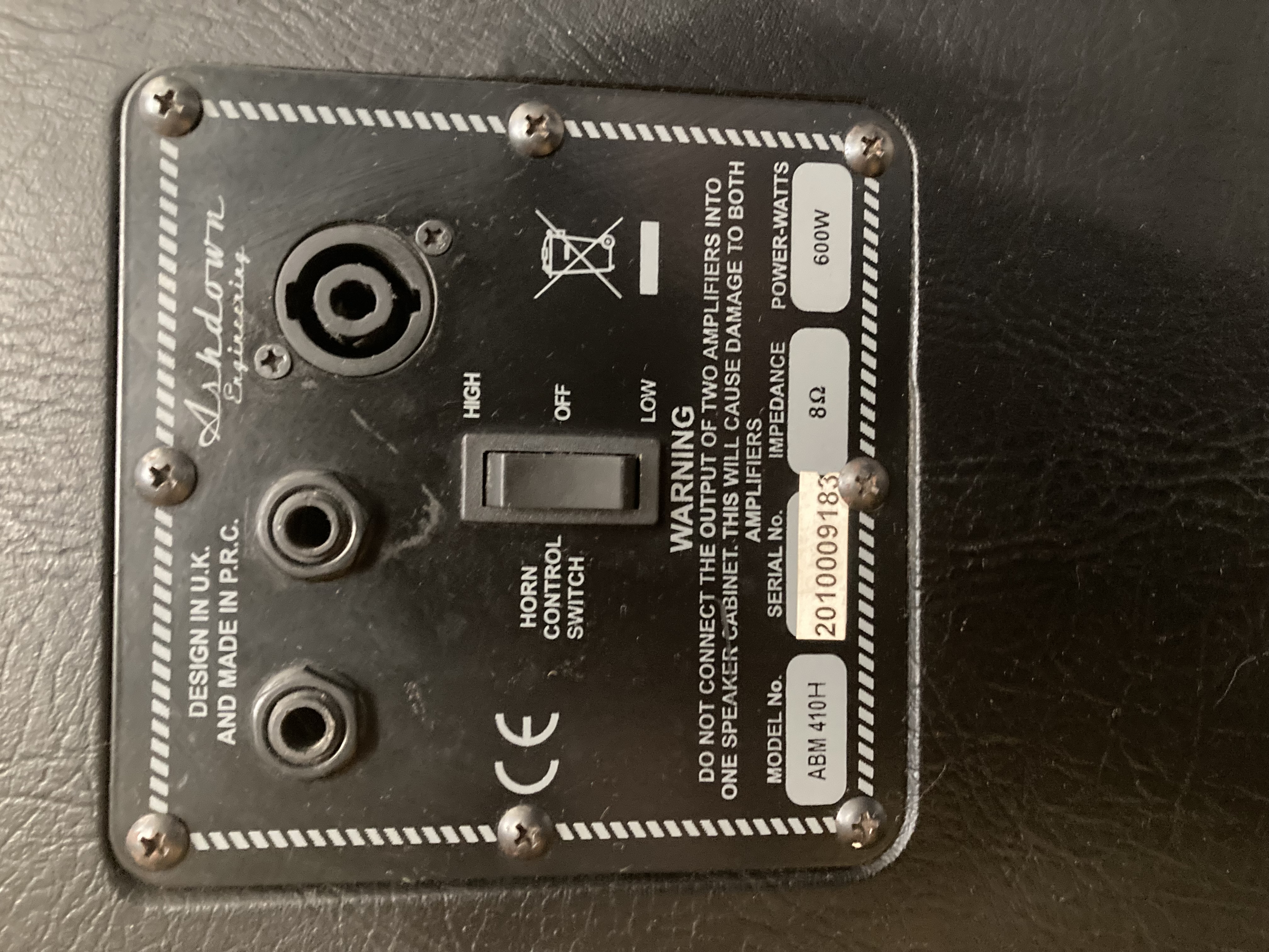 Ashdown ABM 500 EVO III Head (39705)