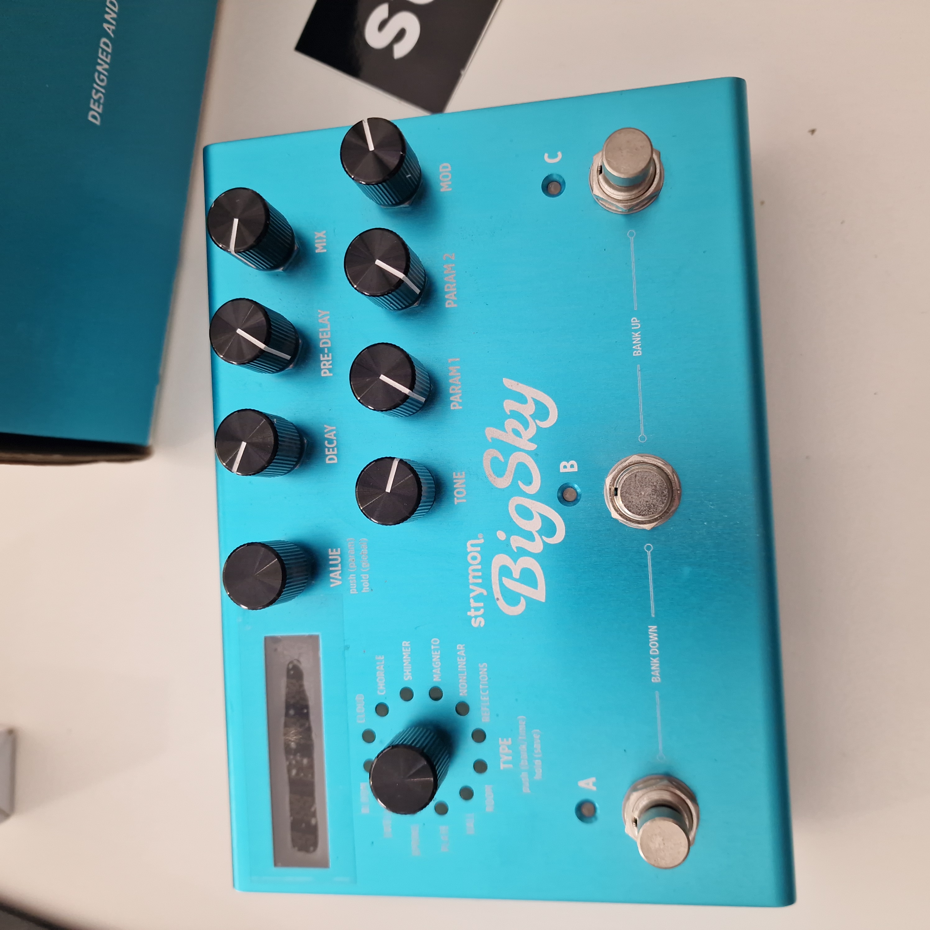 vends peadale Strymon BigSky
