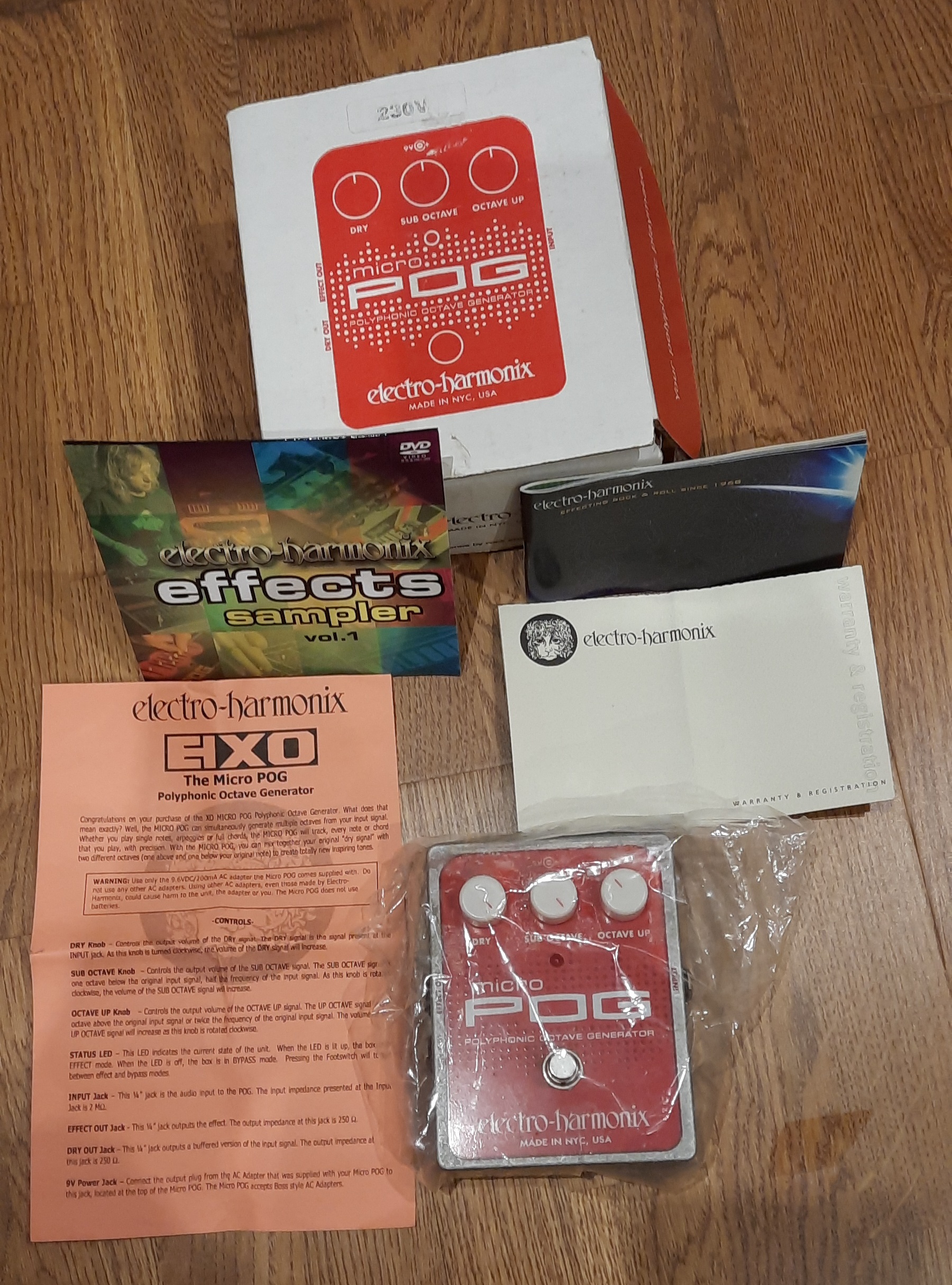 Vends Electro-Harmonix Micro POG