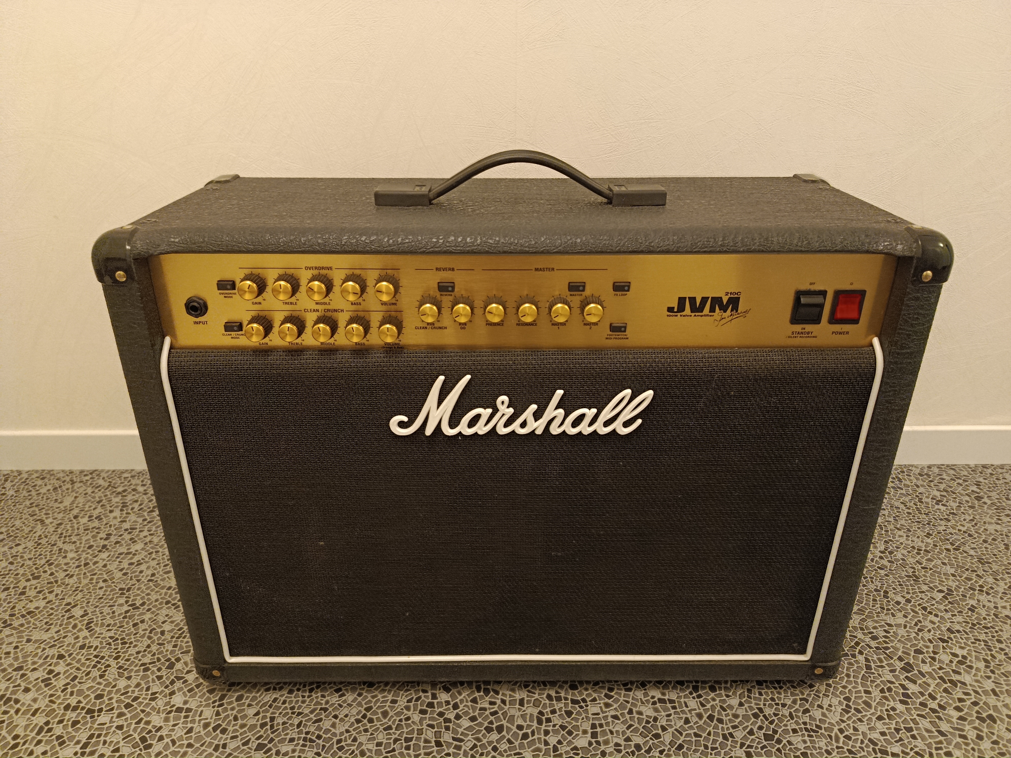 Vds/Ech mon Marshall lampes JVM210C (UK) en TBEG..