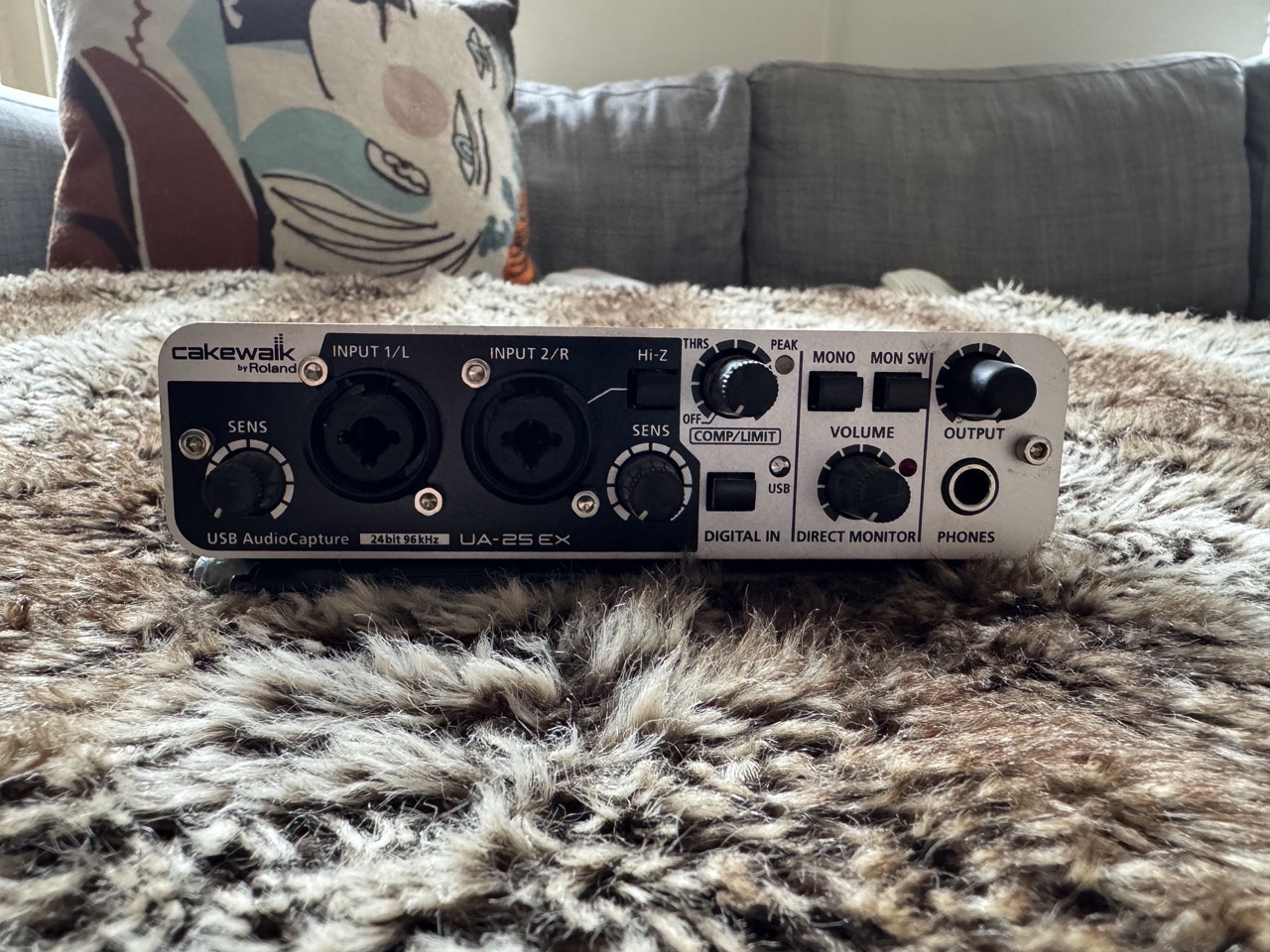 Vends Edirol UA-25EX (Roland) - interface audio USB 