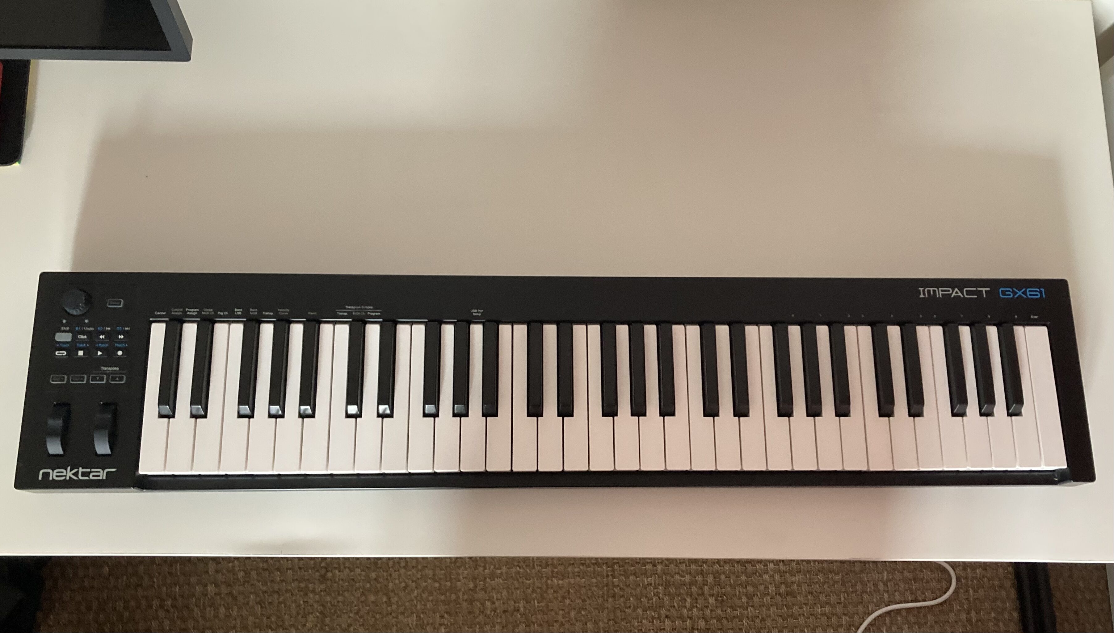 Clavier MIDI Nektar impact gx61