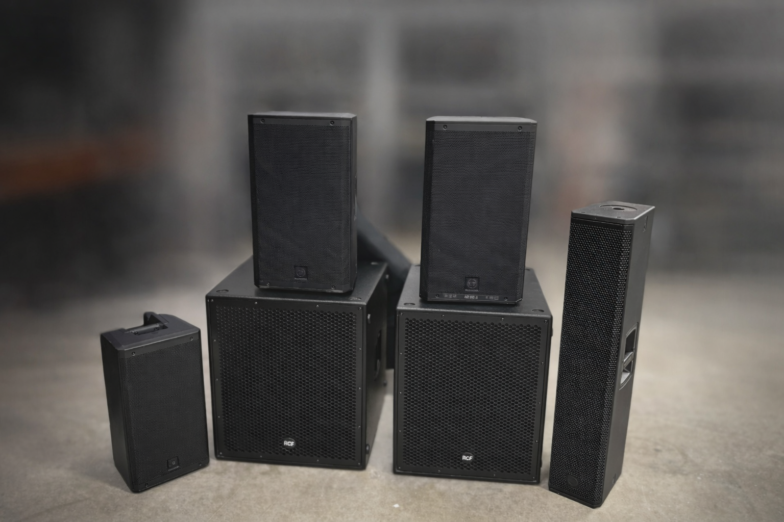 RCF 8004-AS + housses ×2 – Année 2024