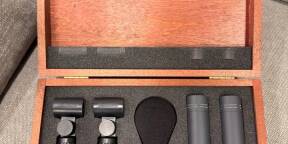 Microphones à condensateur stéréo Neumann KM184 mt (2 exemplaires