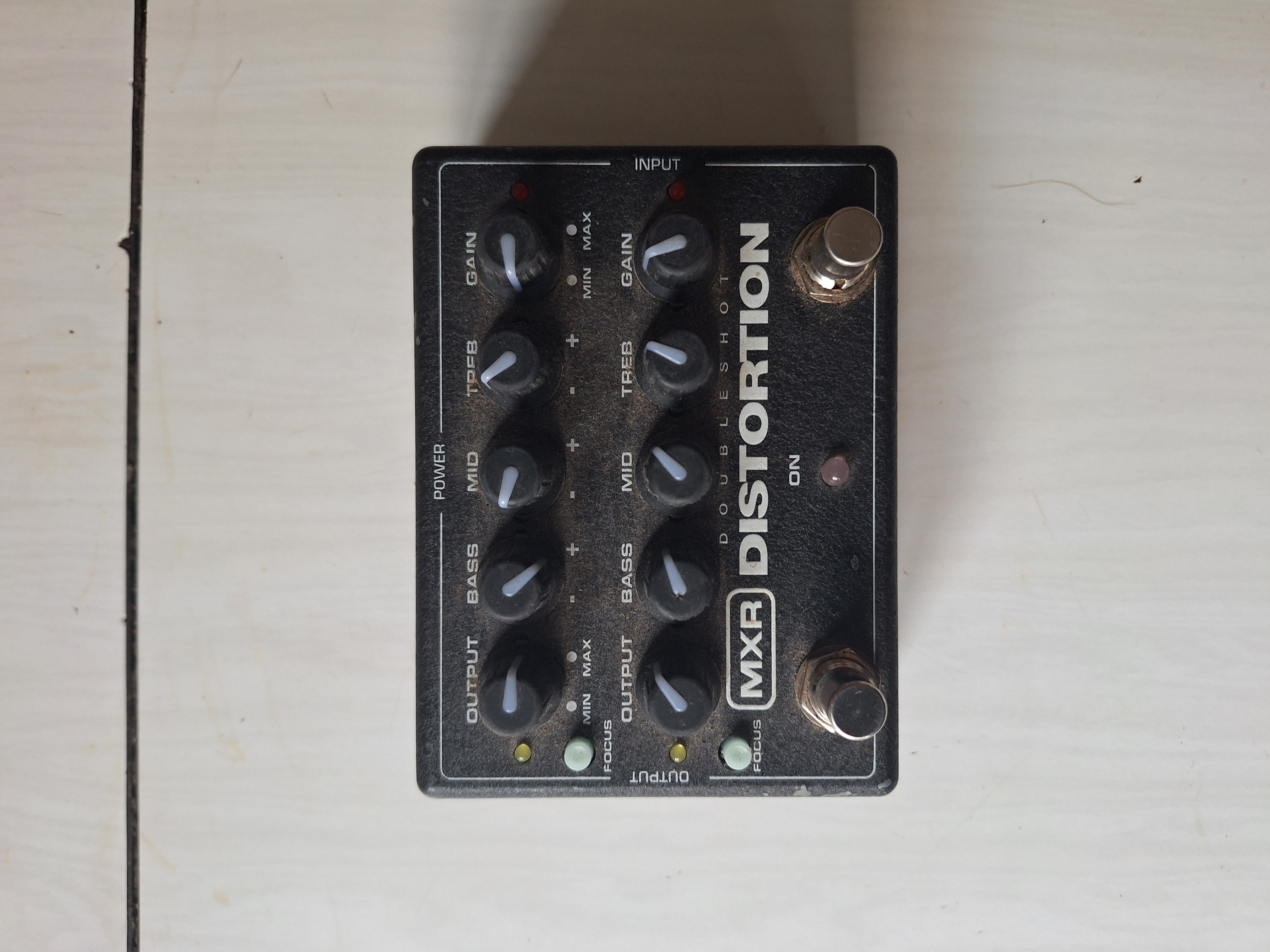 MXR doubleshot distorsion
