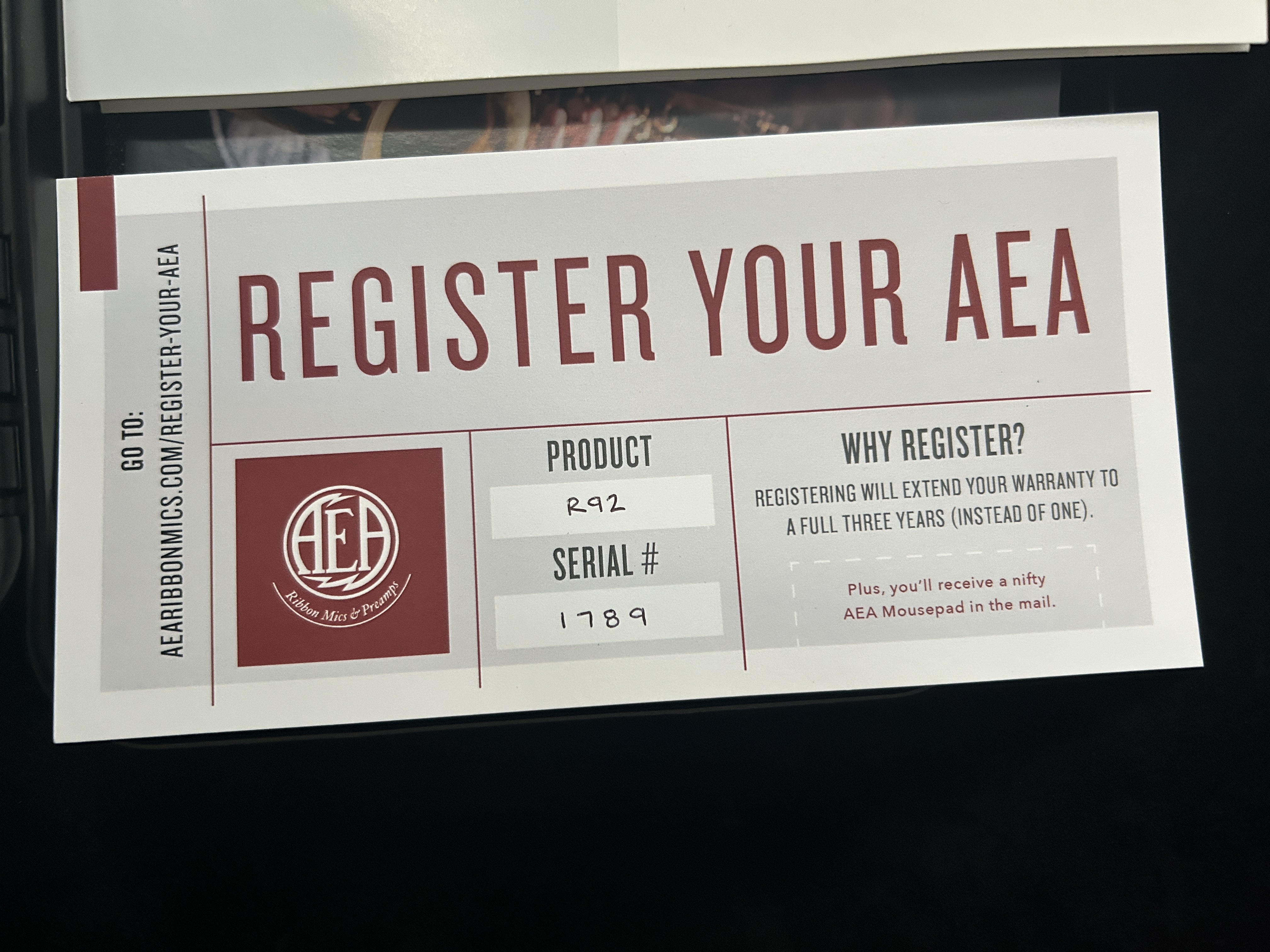 AEA R92 (81171)
