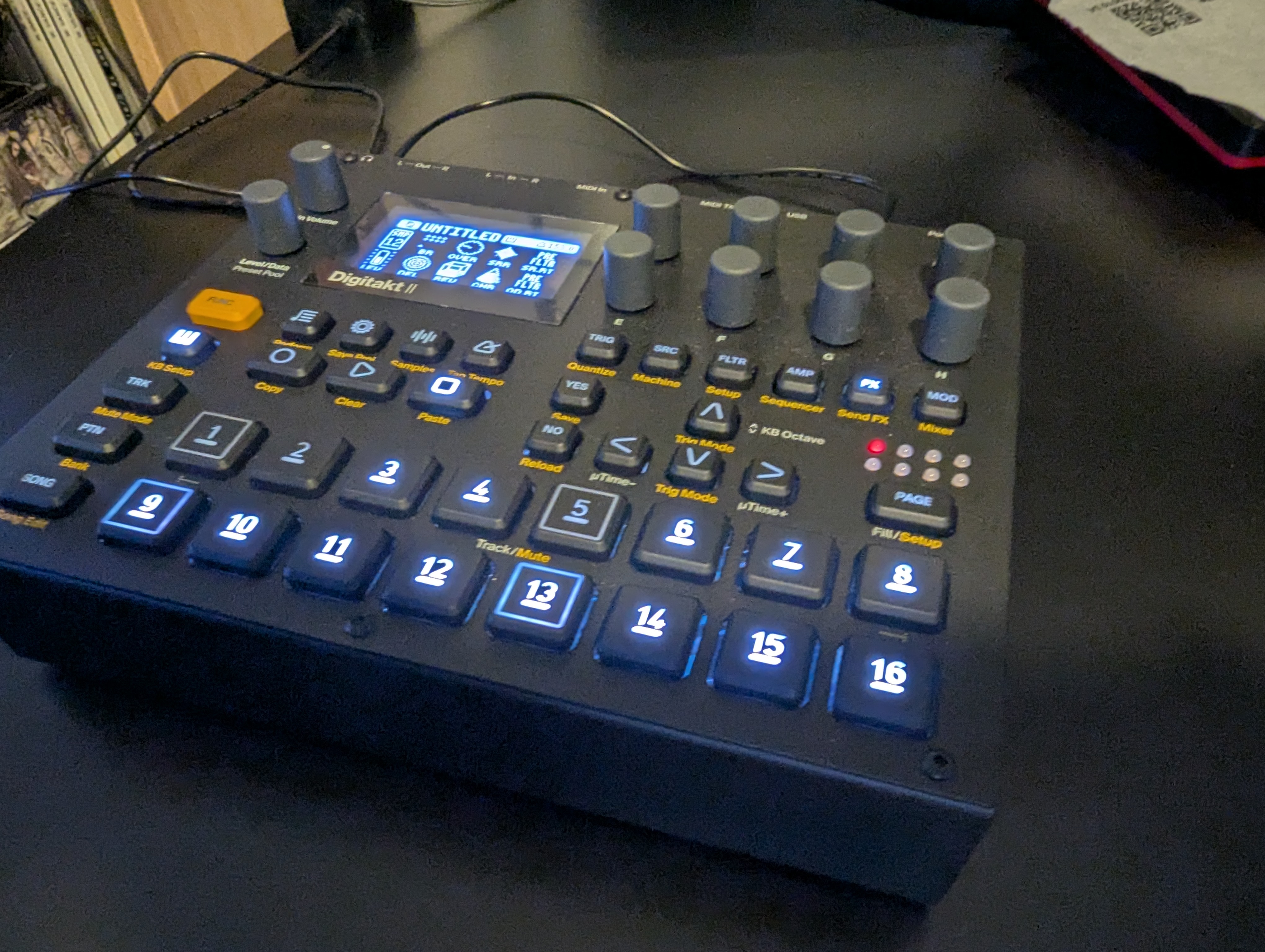 Elektron Digitakt II – Sampler et boîte a rythmes (échange possible contre Digitone2)