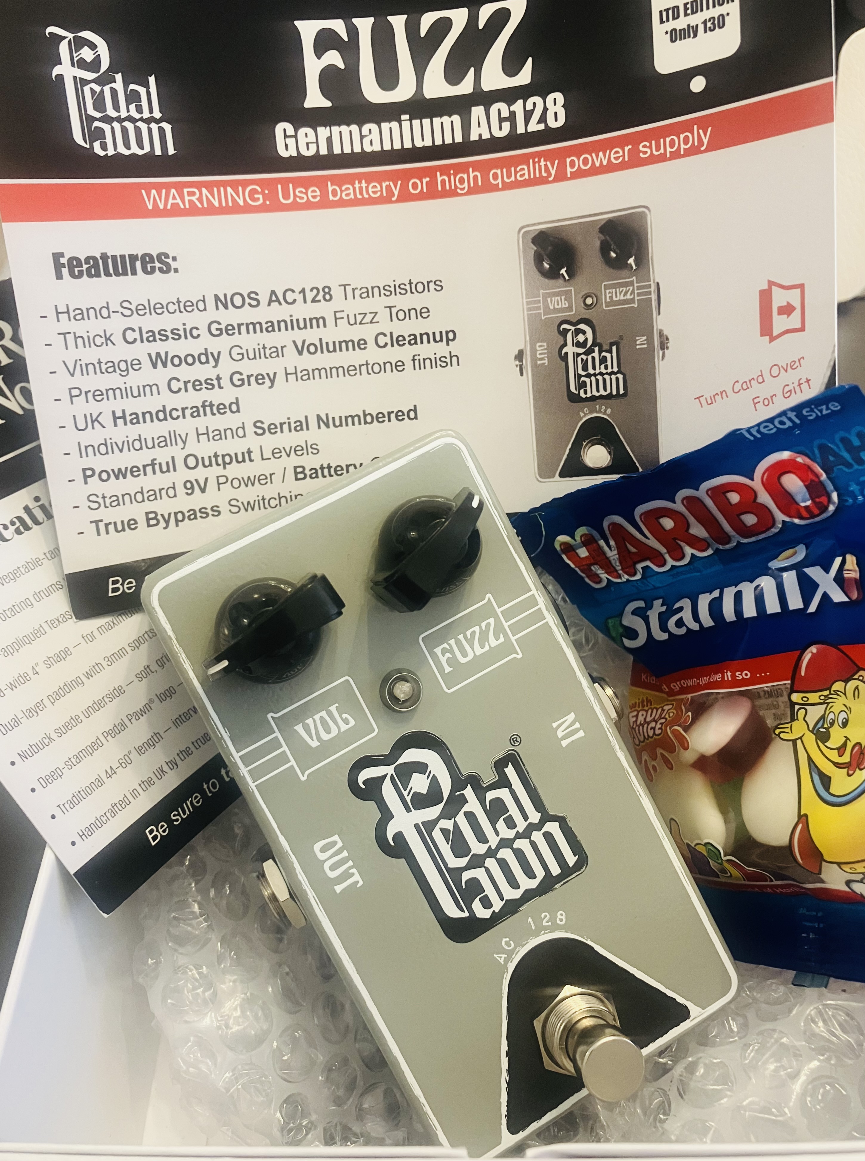 Pedal Pawn Fuzz Germanium AC128 60’s