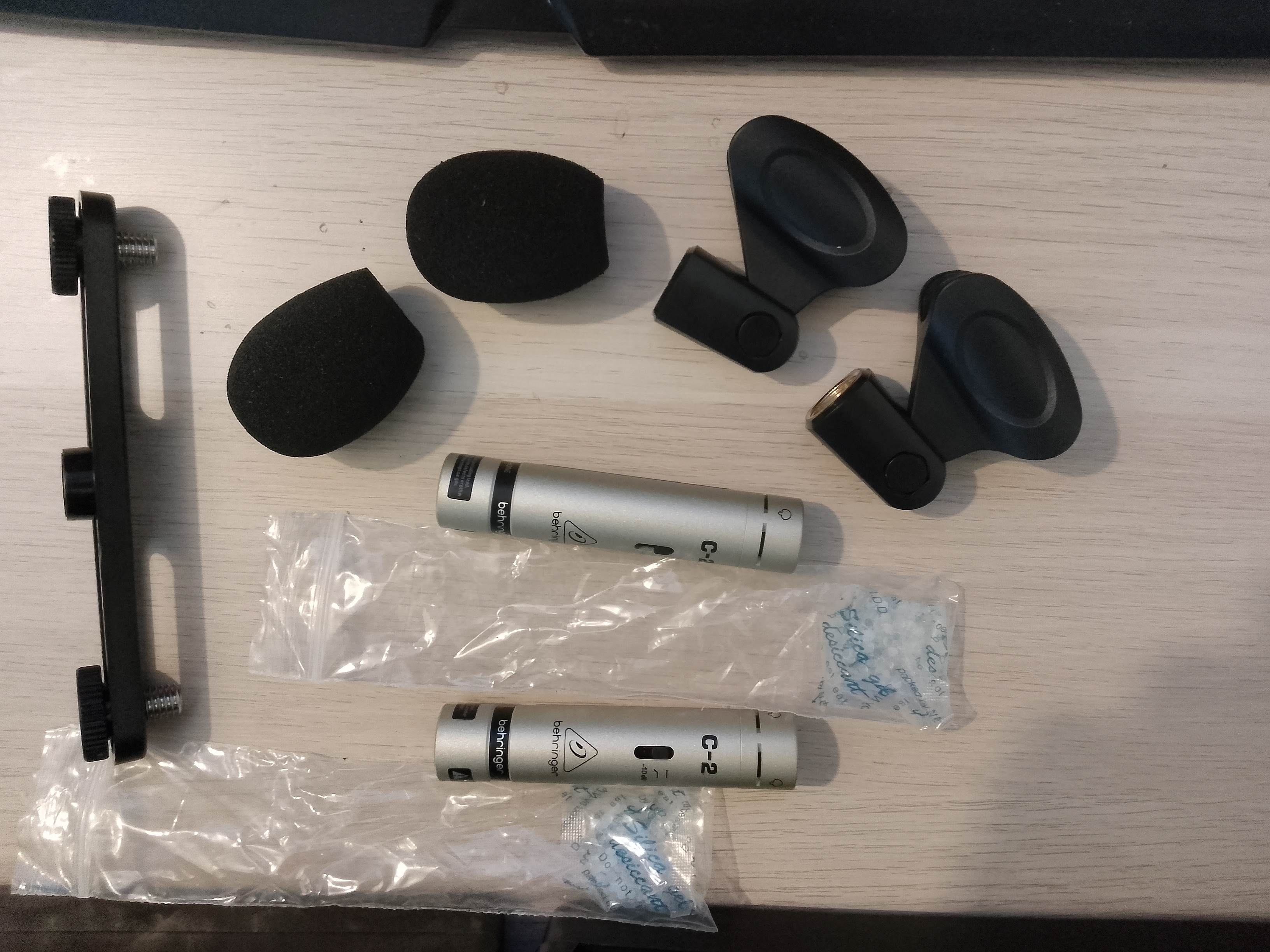 Paire de micros Behringer C2 neuf