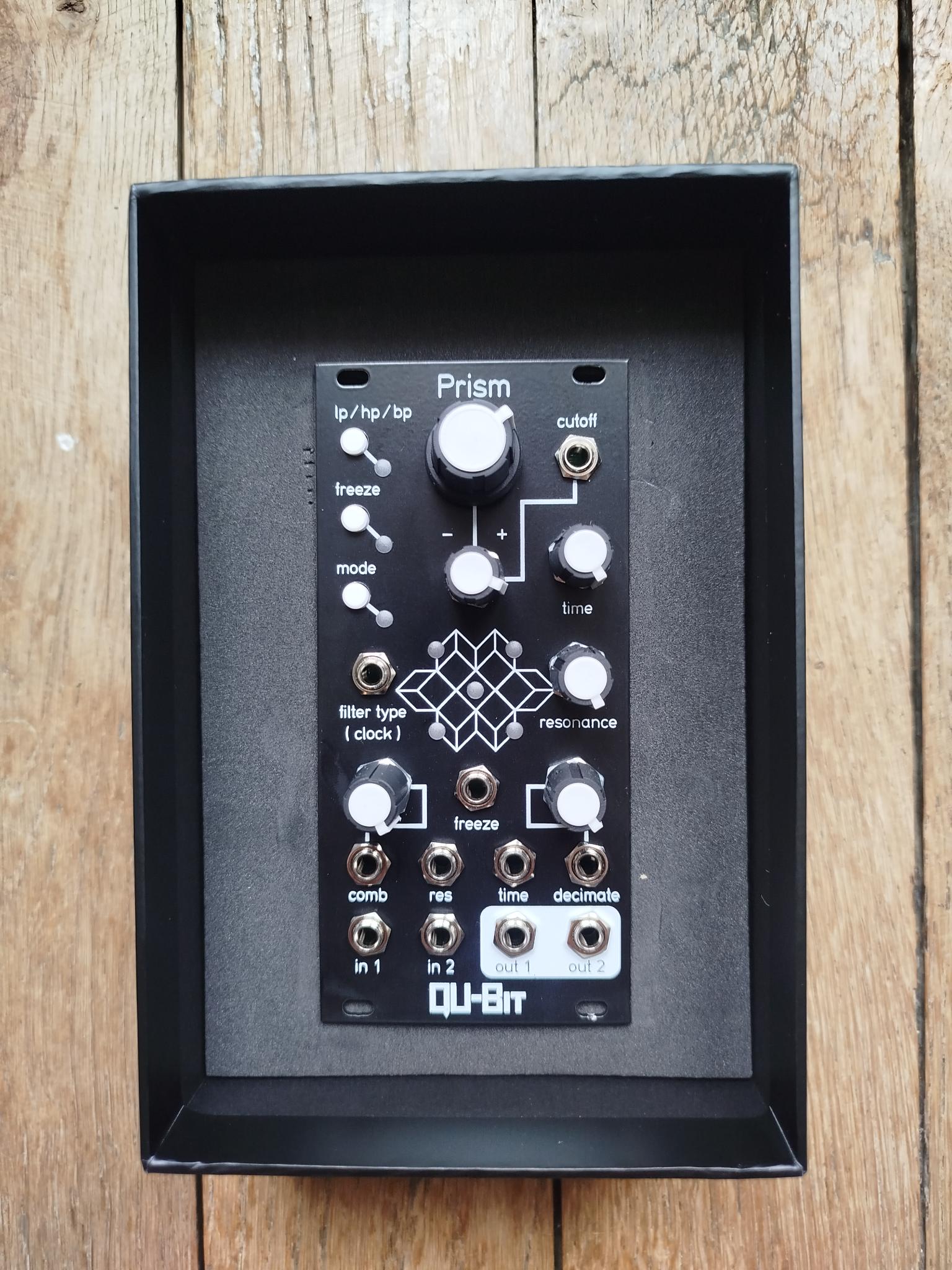 Qu-Bit Electronix Prism (Black Panel) New