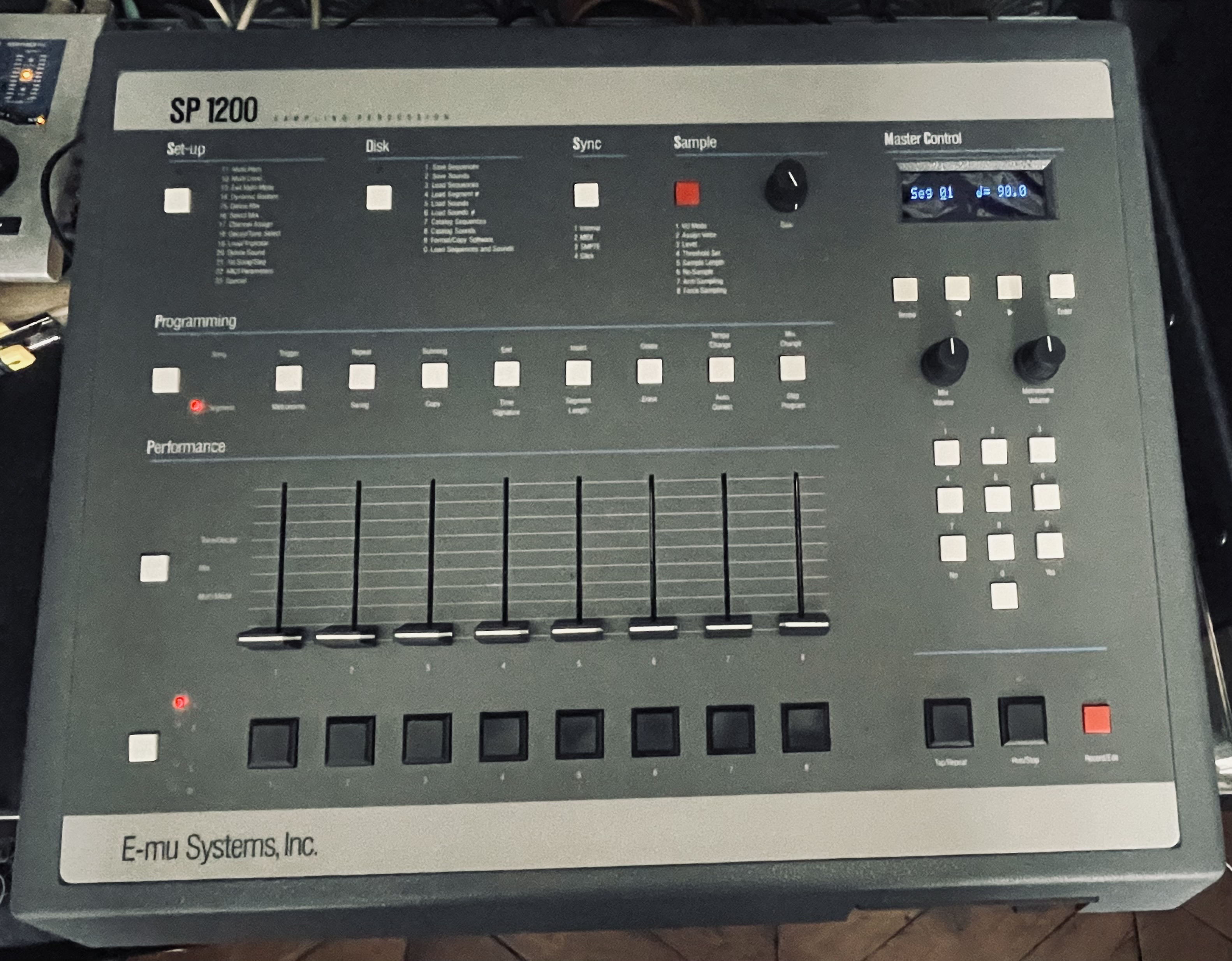 SP-1200 grise – État collector – Entièrement révisée