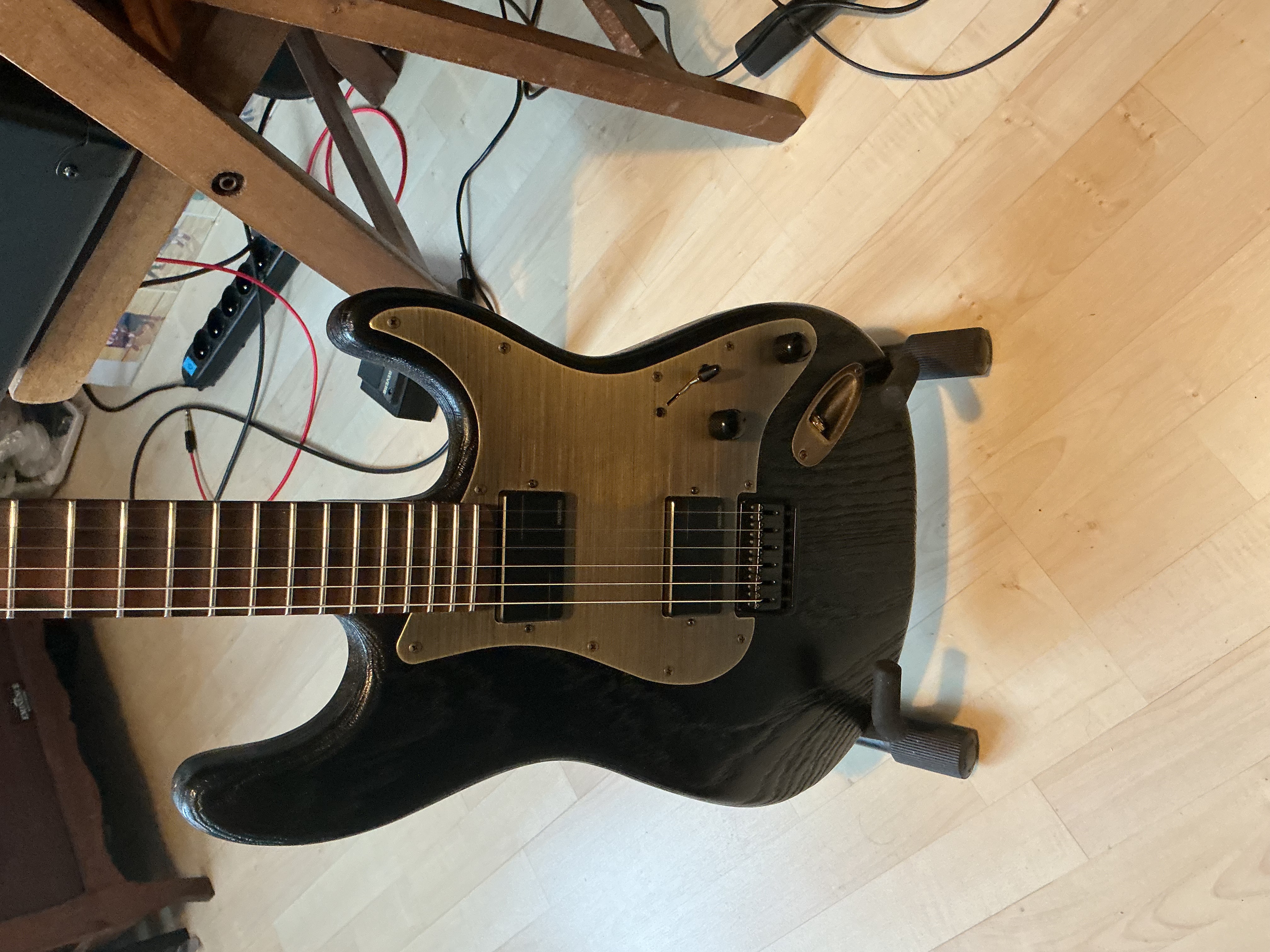 Warmoth Strat USA noire neuve