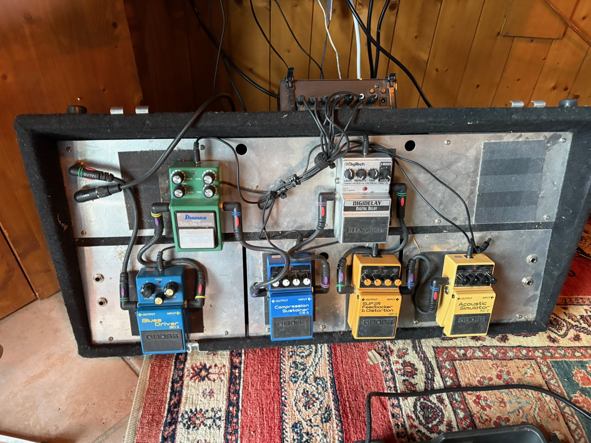 Pédalier, 6 pédales