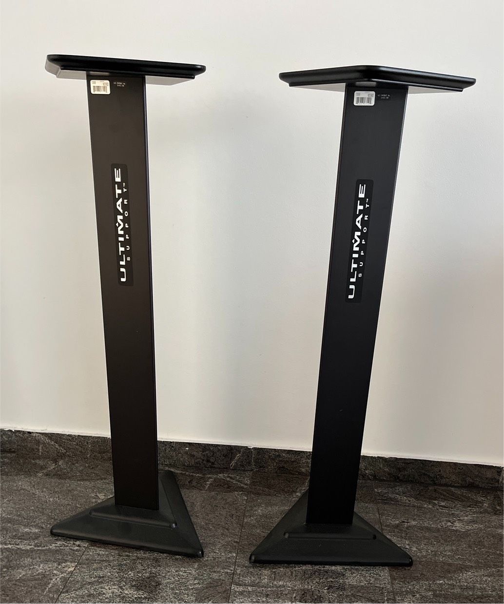Paire de supports d'enceintes Ultimate Support MS-45B noir NEUF