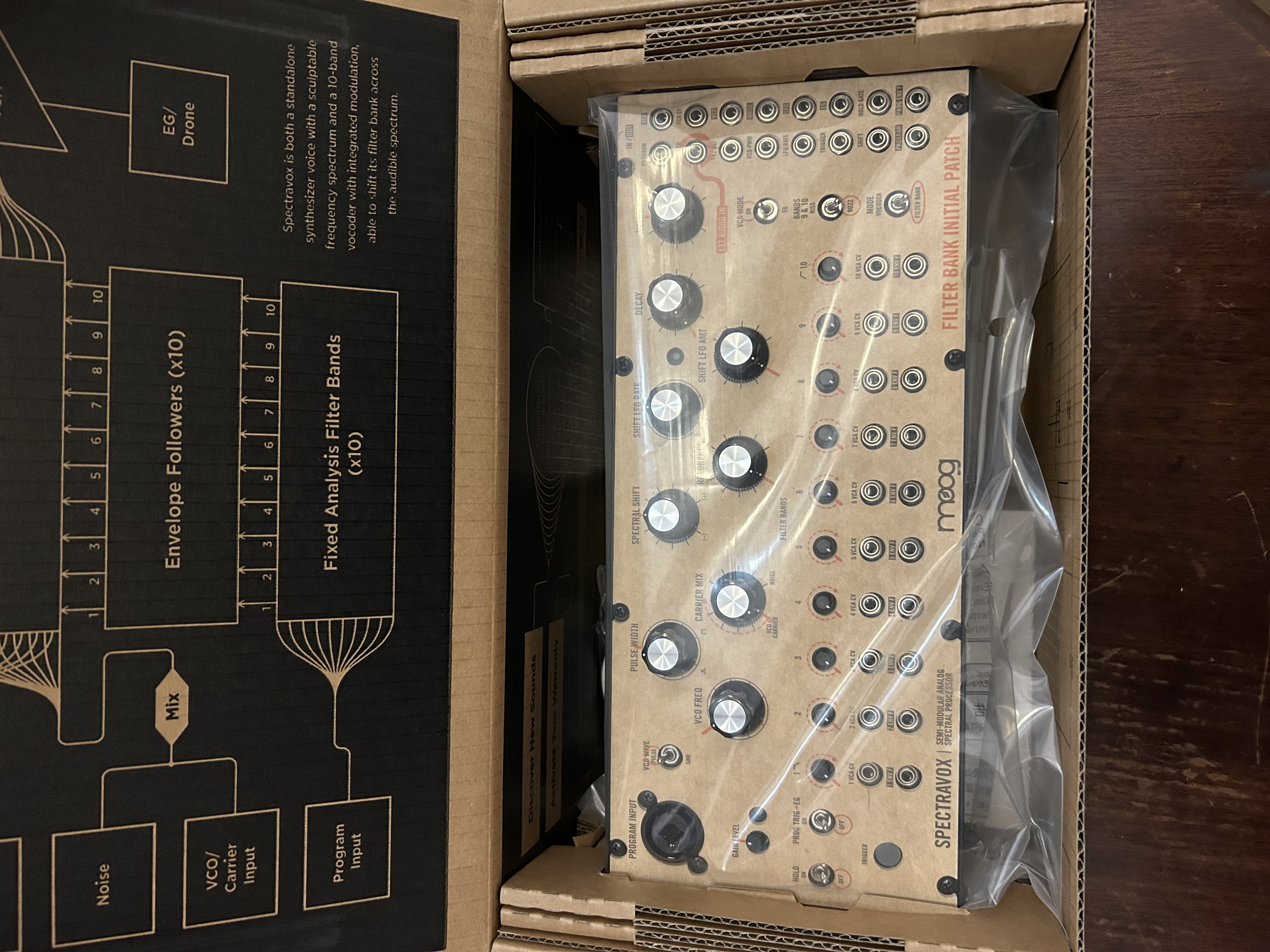 Vends ( ou échange ) Moog Spectravox neuf