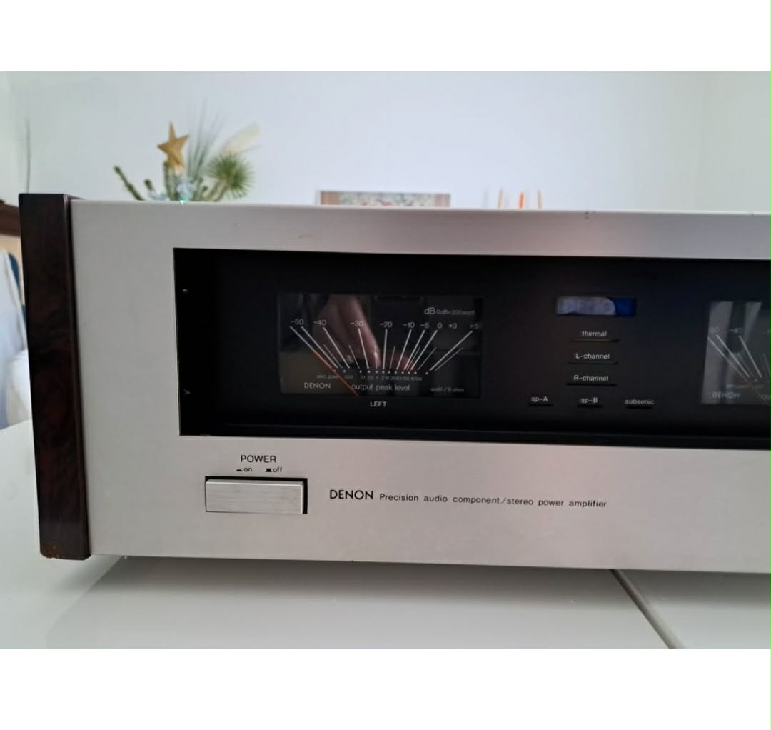 DENON POA-1500 – Ampli de puissance Hi-Fi vintage – Parfait état