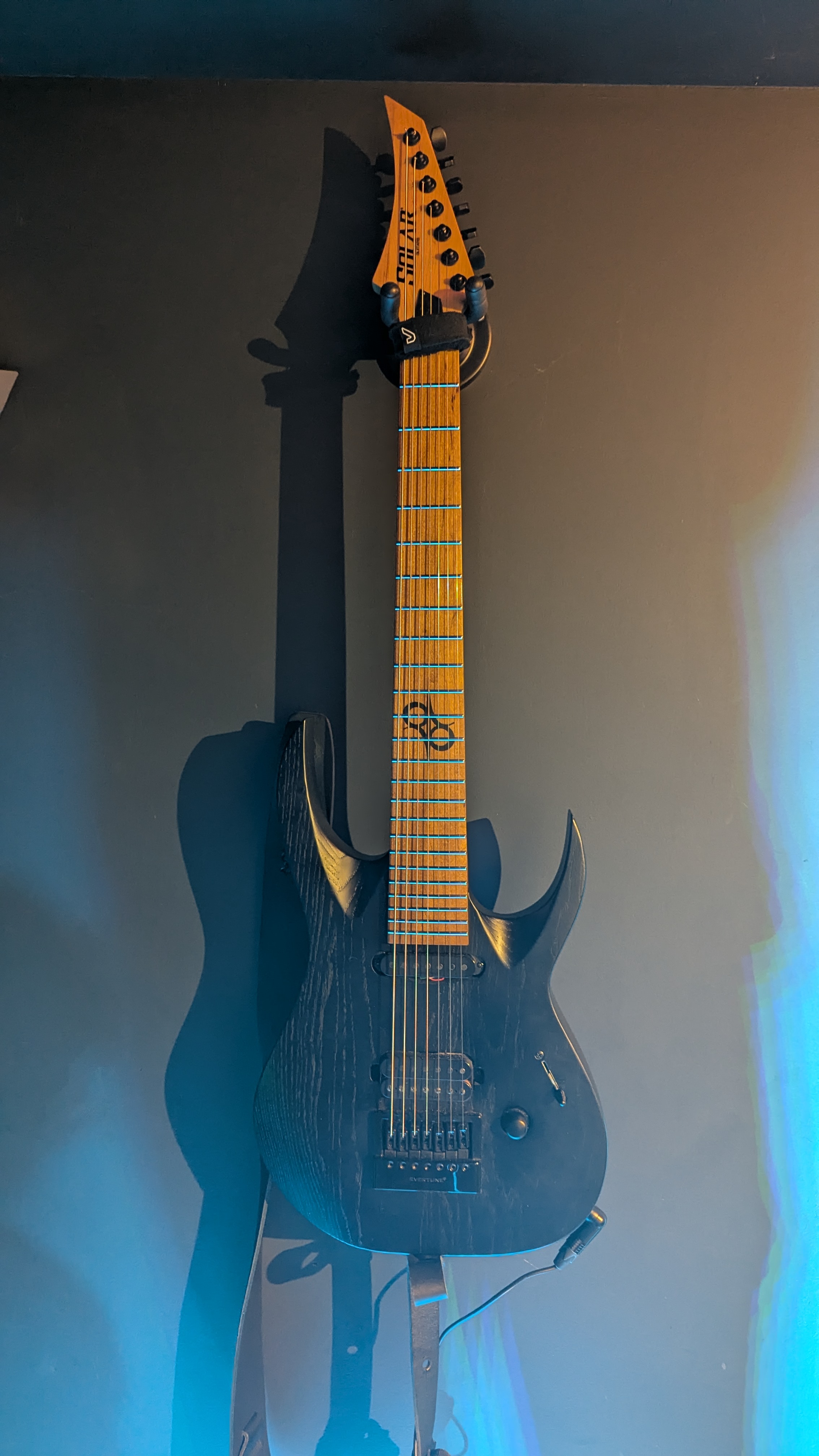 Vends Guitare électrique 7 cordes Solar AB1.7 Artist Ltd BOP